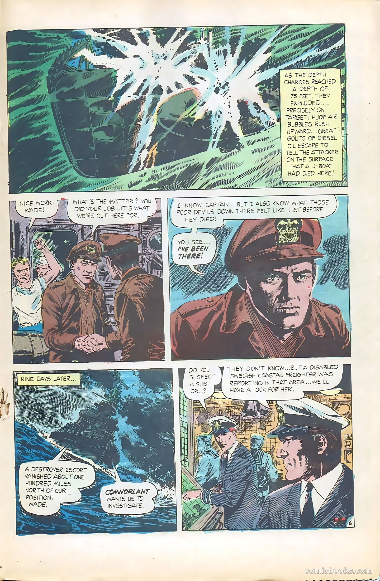 Attack "at Sea" #5 (1968) — page 19 of 36