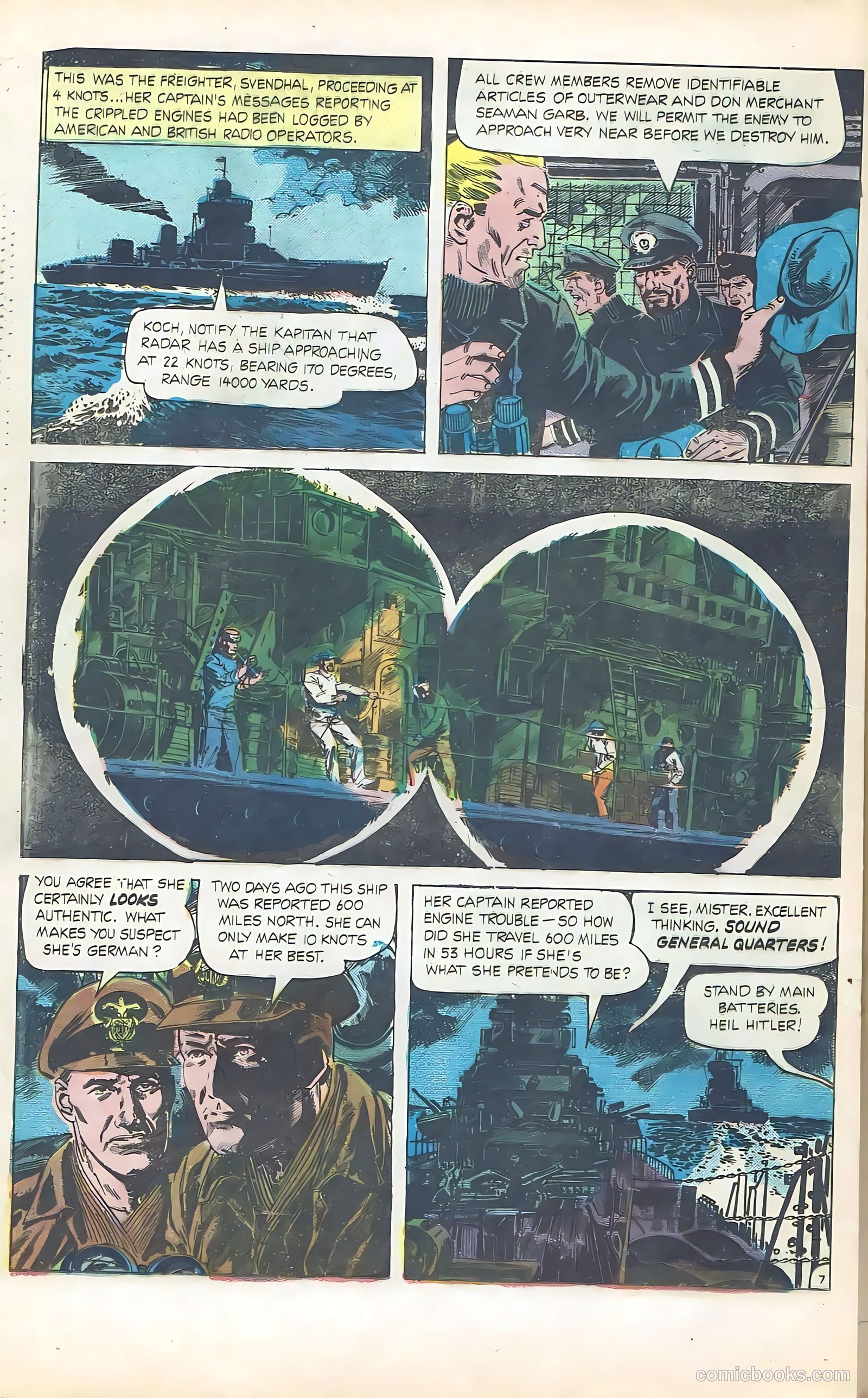 Attack "at Sea" #5 (1968) — page 20 of 36