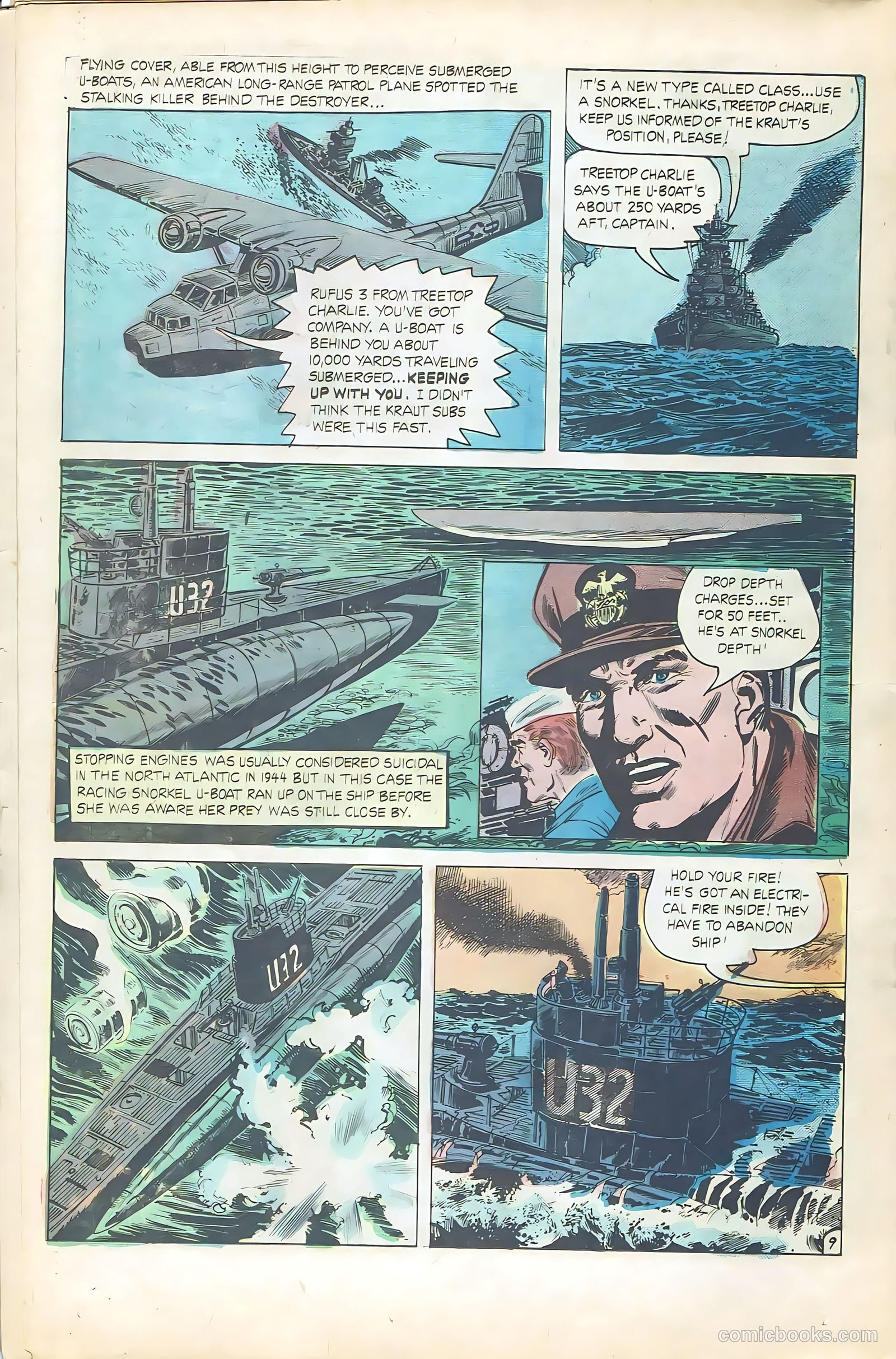 Attack "at Sea" #5 (1968) — page 22 of 36