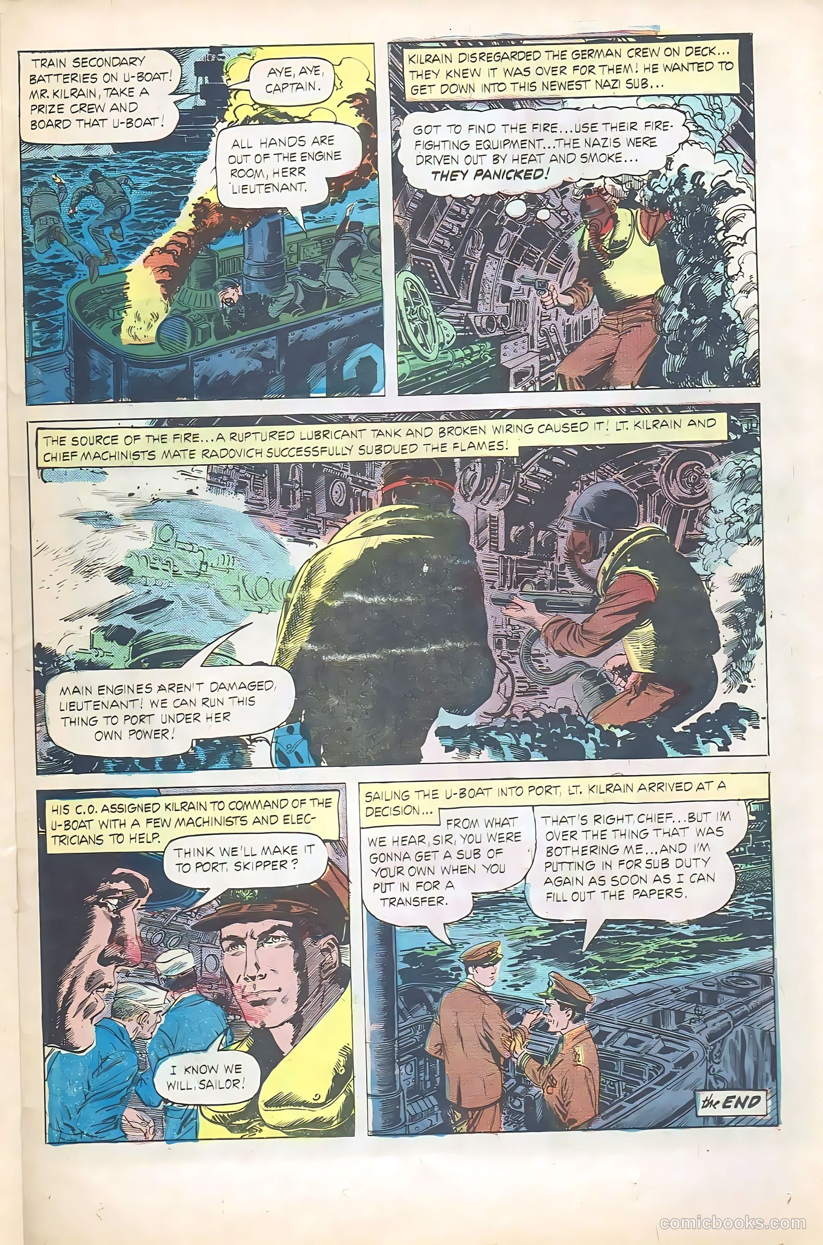 Attack "at Sea" #5 (1968) — page 23 of 36