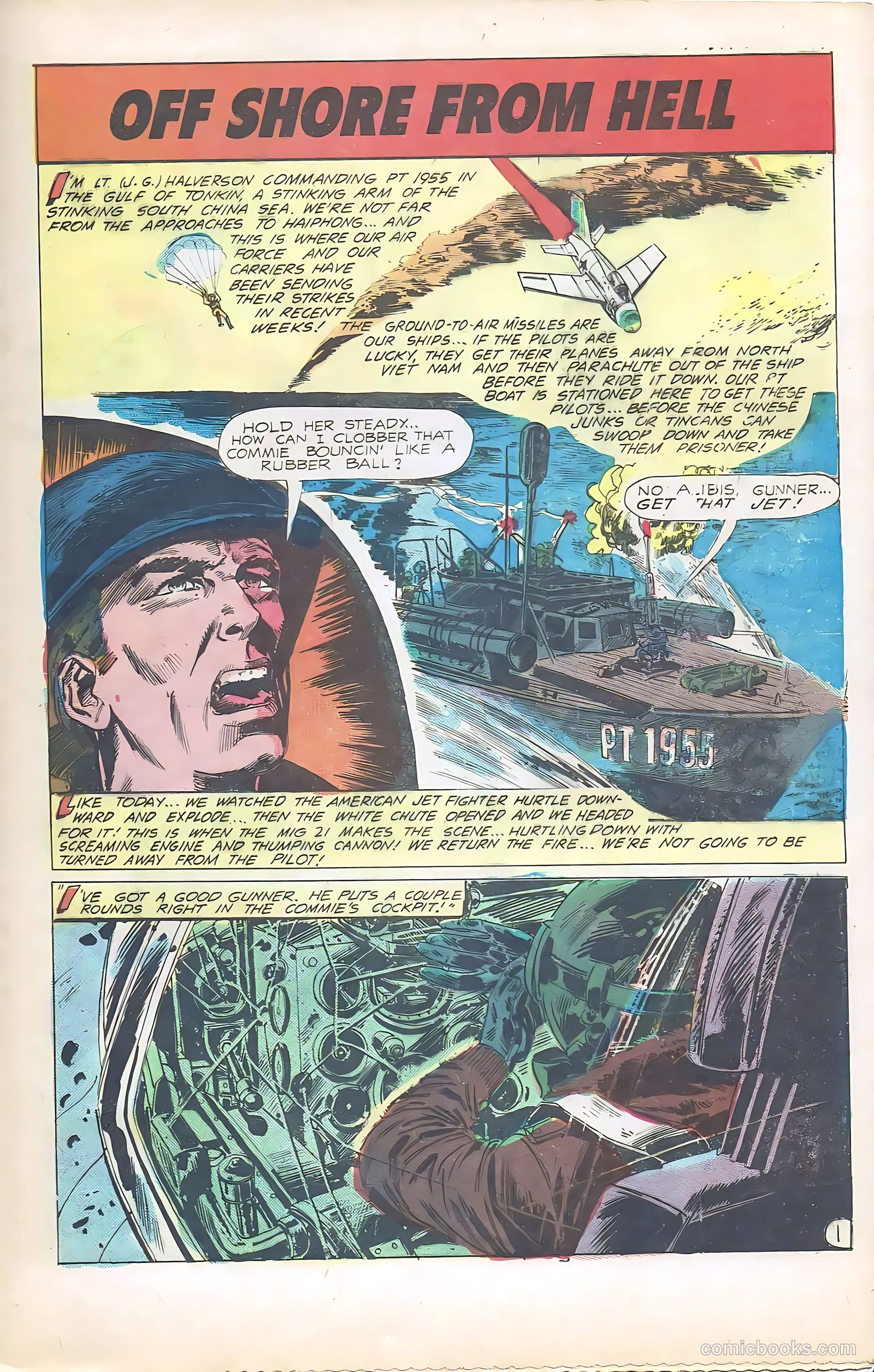 Attack "at Sea" #5 (1968) — page 25 of 36