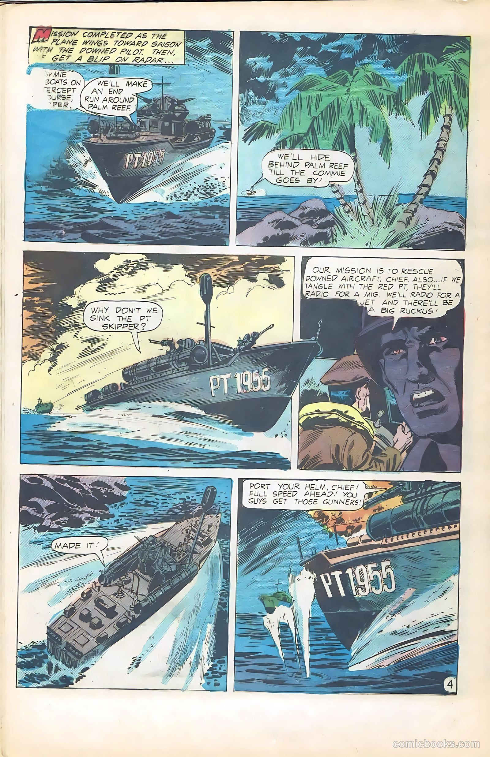Attack "at Sea" #5 (1968) — page 28 of 36