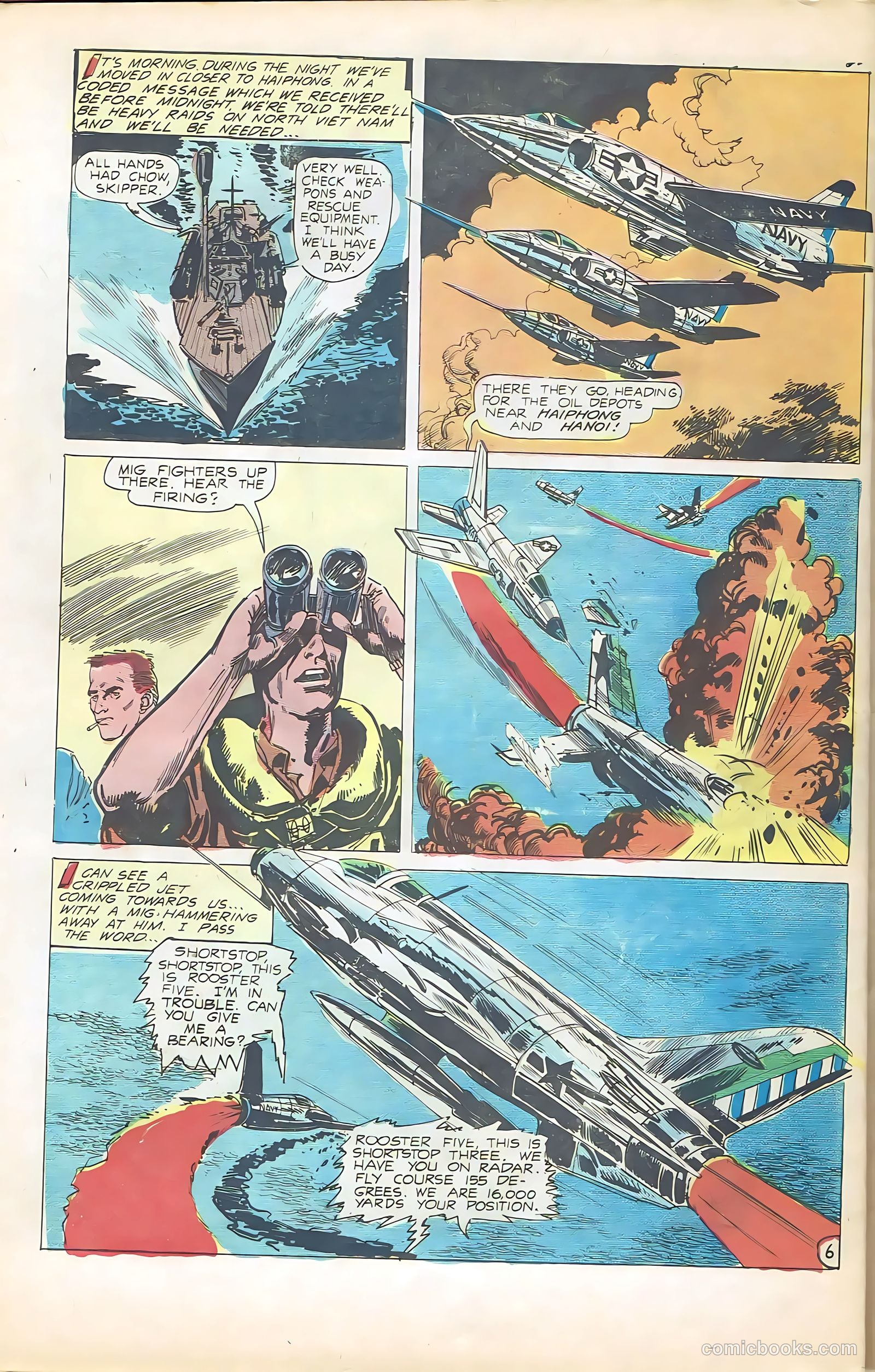 Attack "at Sea" #5 (1968) — page 30 of 36