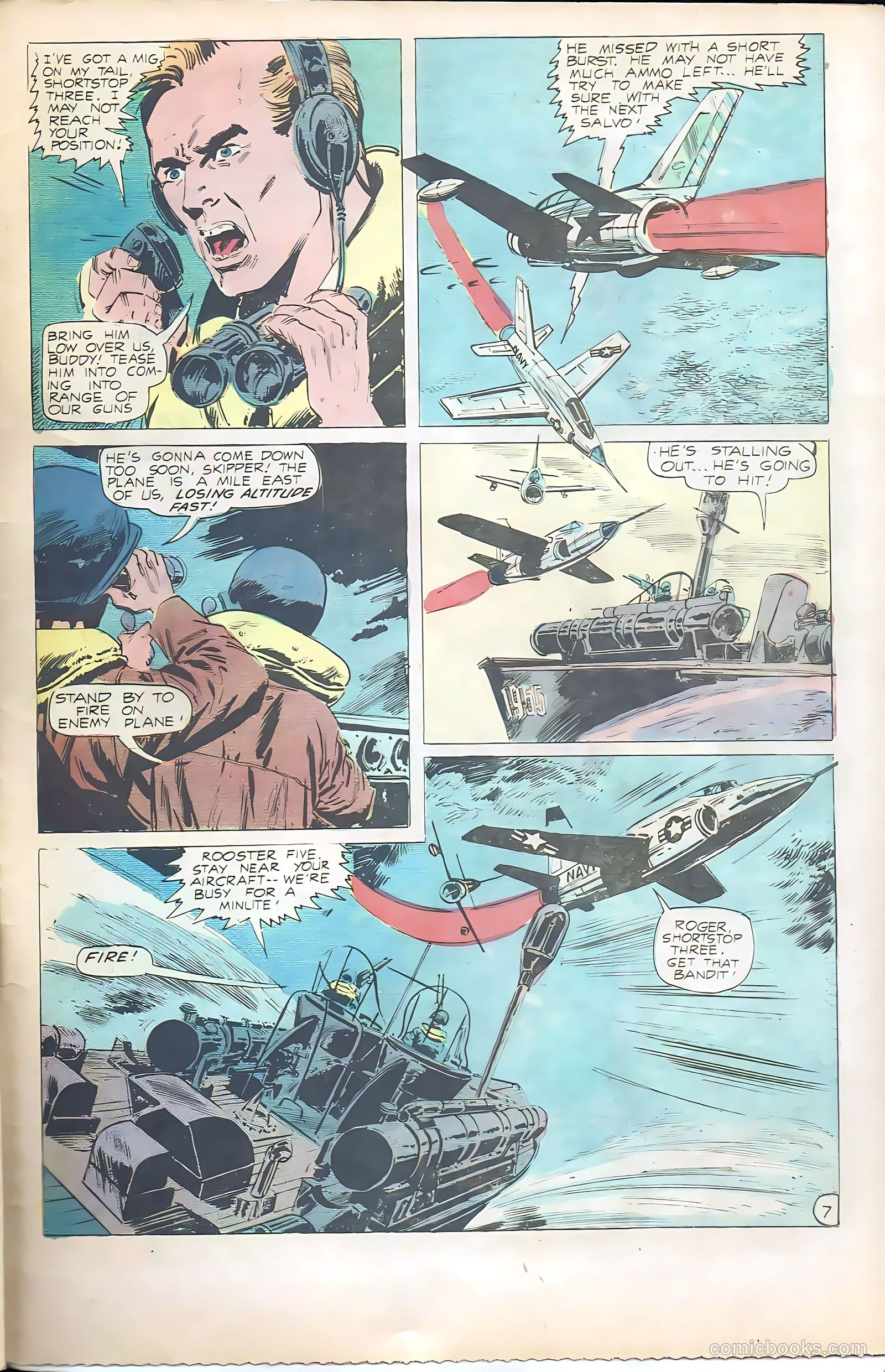 Attack "at Sea" #5 (1968) — page 31 of 36