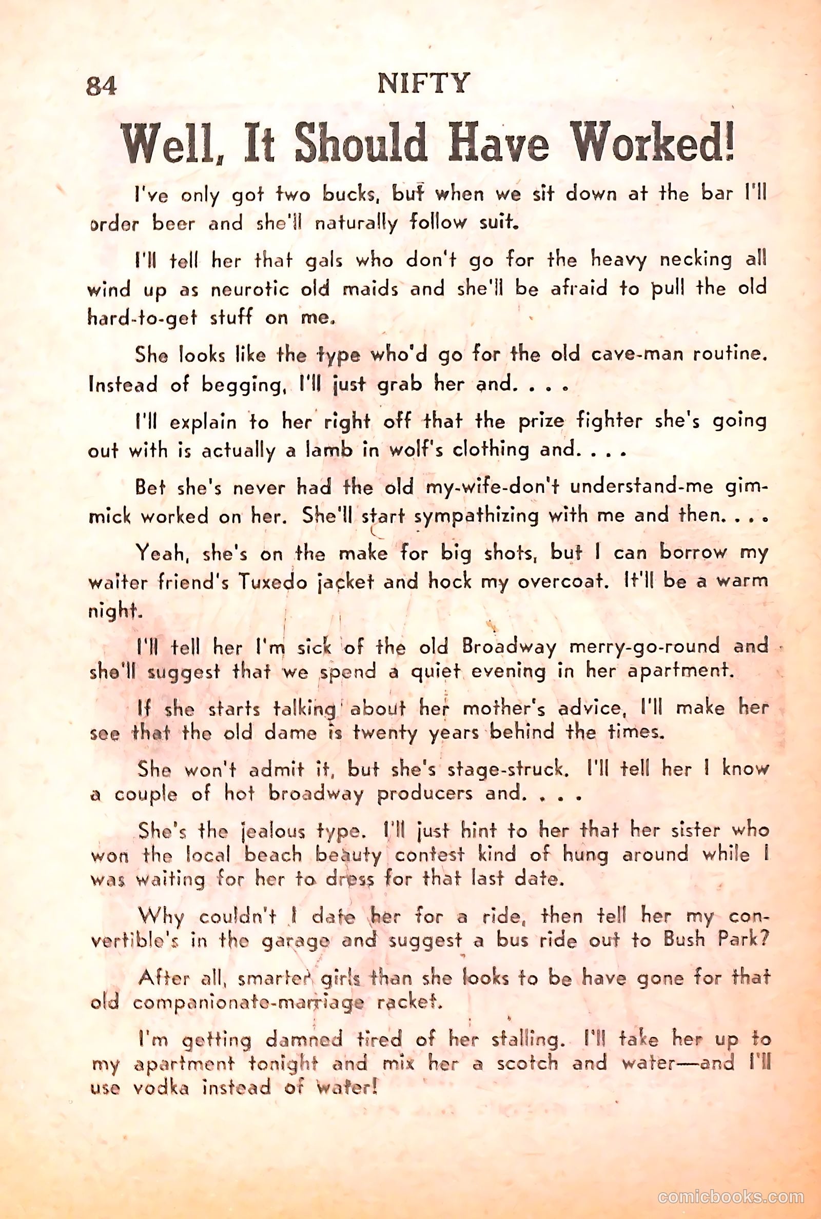 Nifty #6 (1943) — page 86 of 100