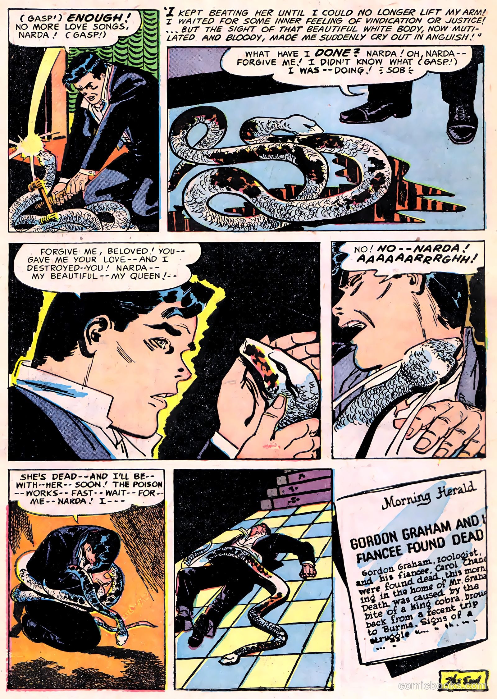 Nightmare #11 (1954) — page 34 of 36