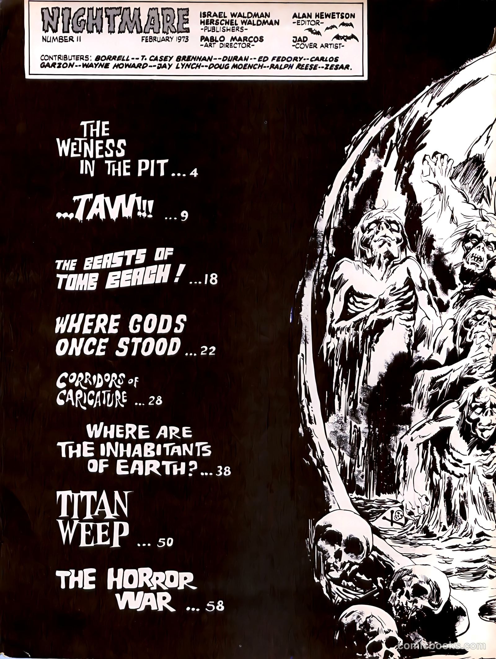 Nightmare #11 (1973) — page 2 of 68