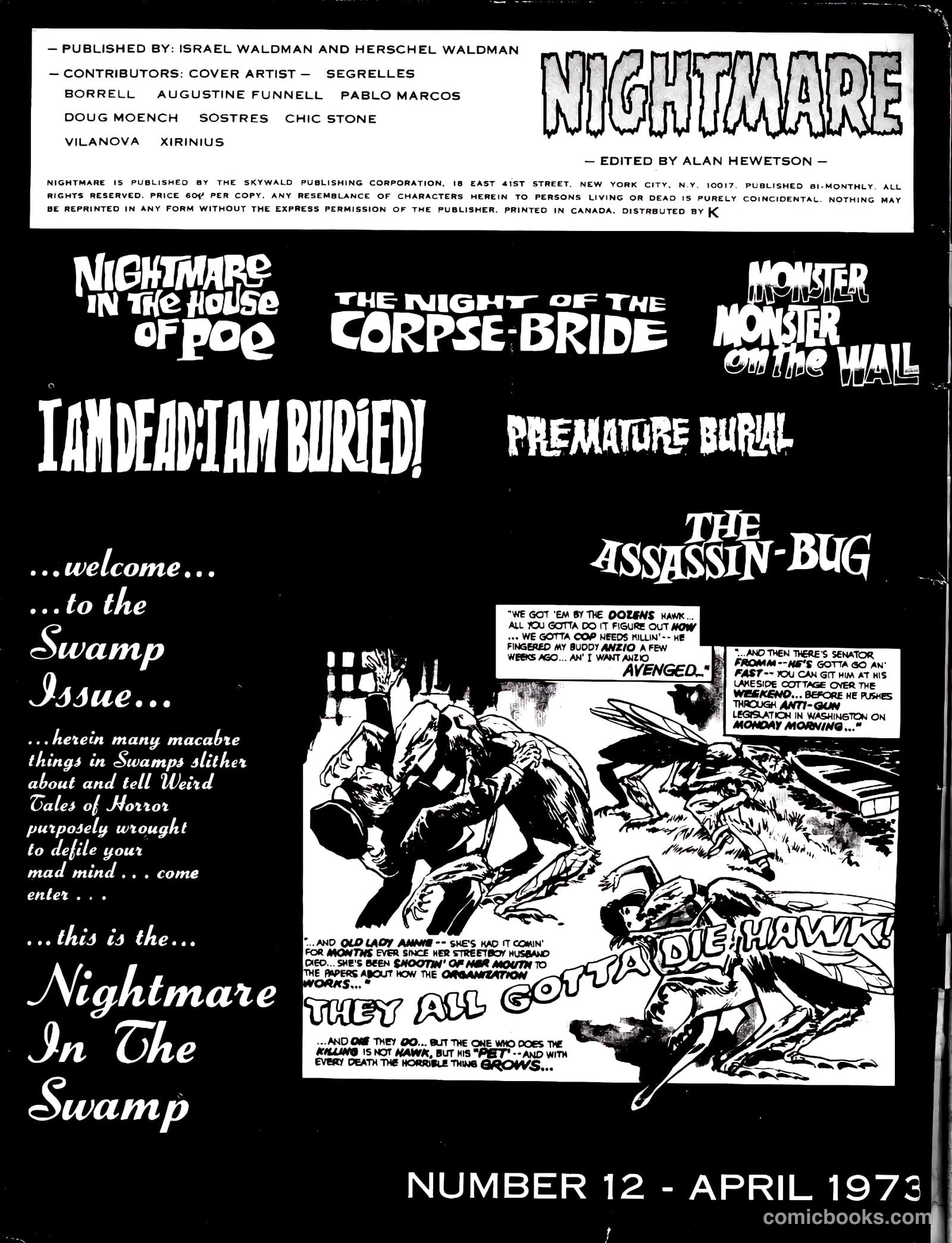 Nightmare #12 (1973) — page 2 of 66