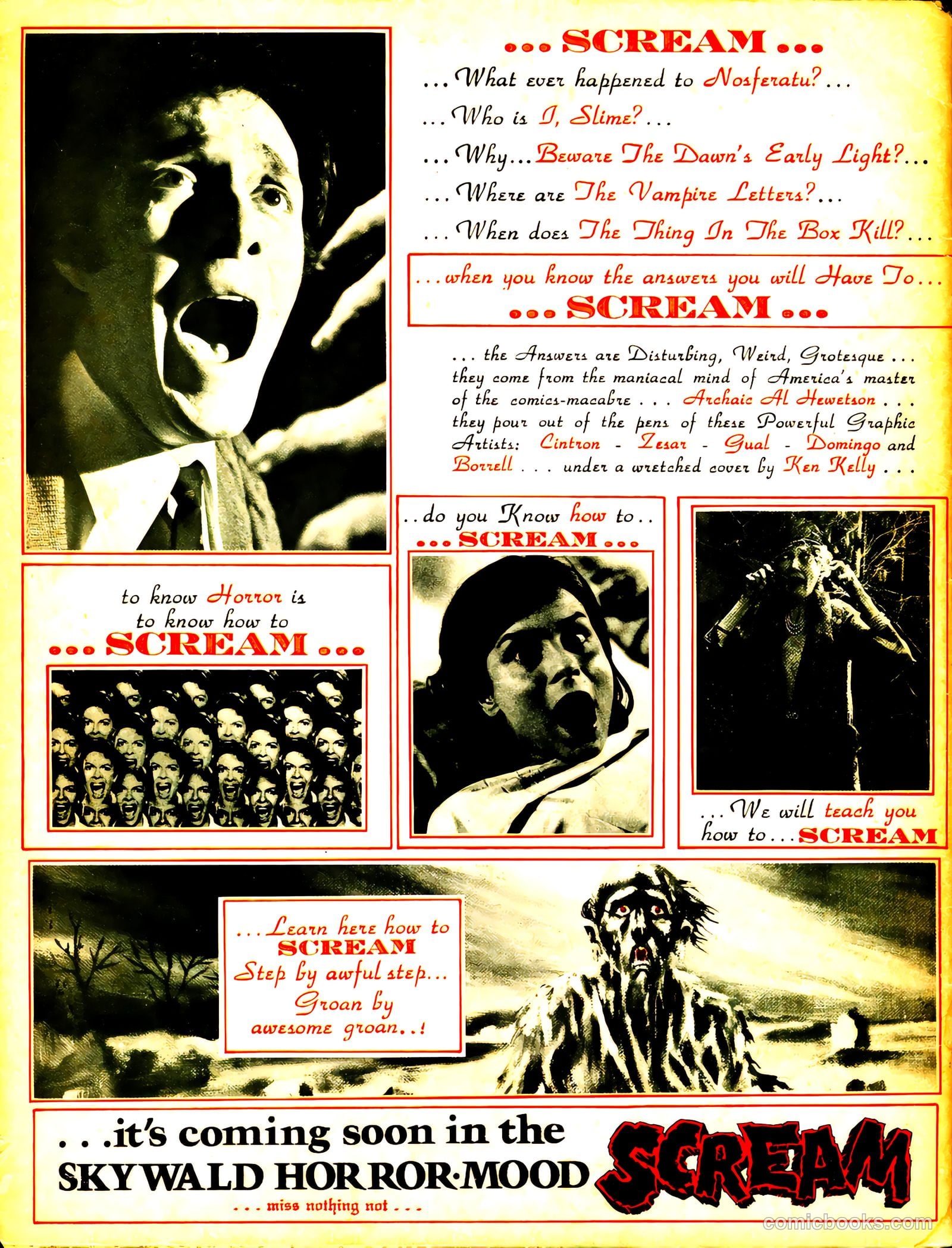 Nightmare #12 (1973) — page 66 of 66