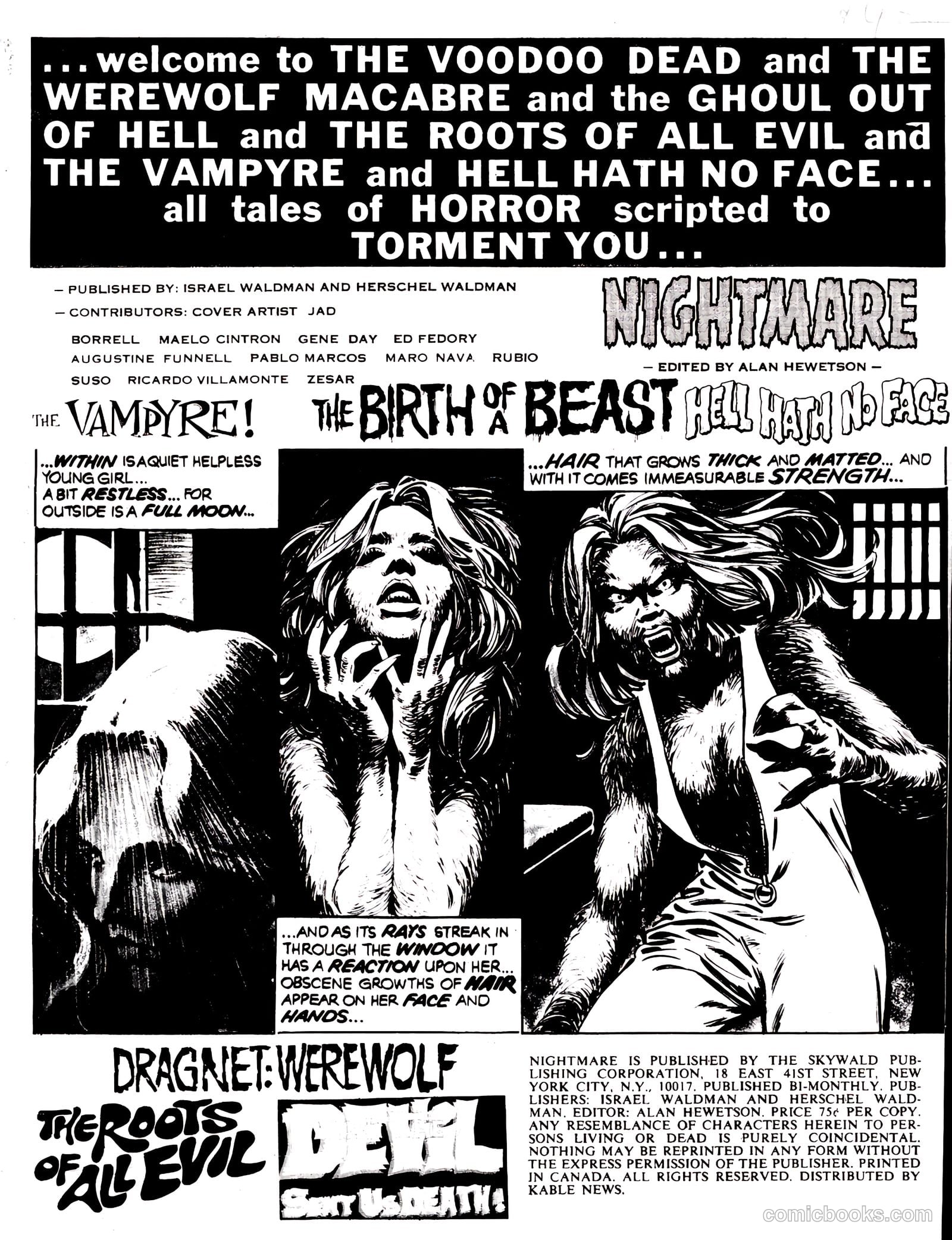 Nightmare #16 (1973) — page 3 of 66
