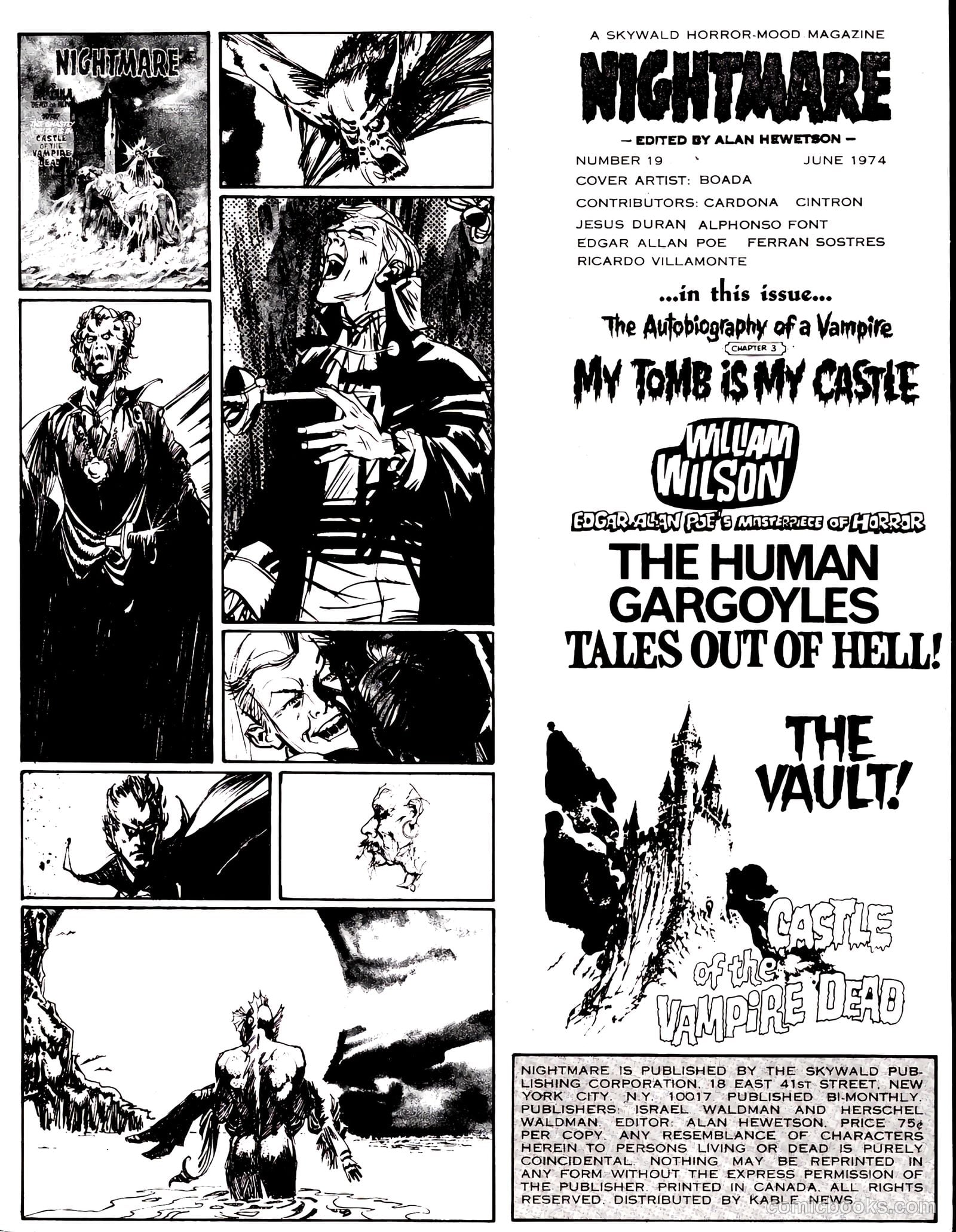 Nightmare #19 (1974) — page 3 of 65