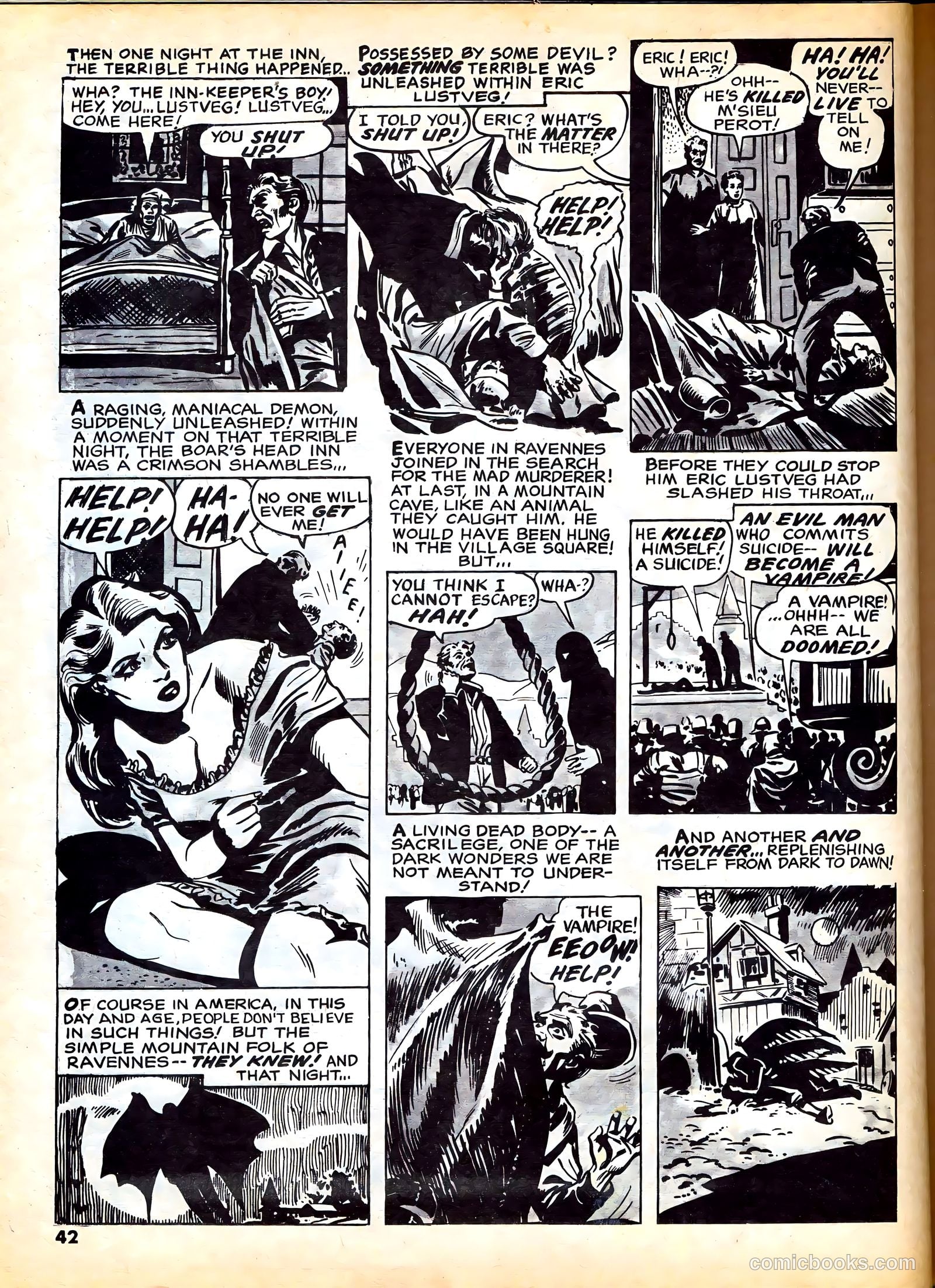 Nightmare #2 (1971) — page 42 of 68