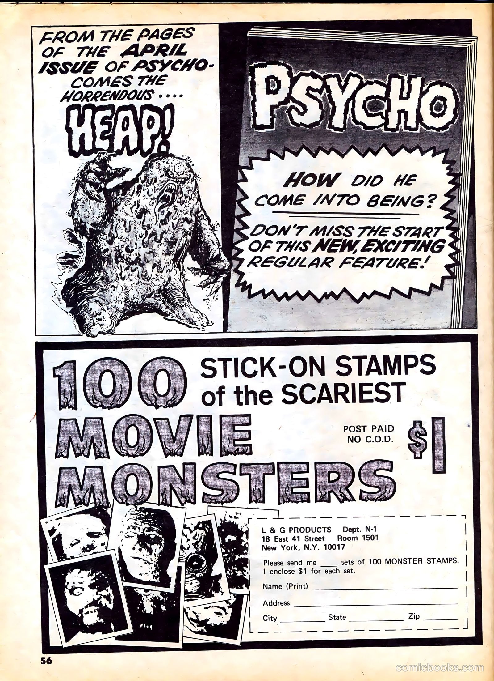 Nightmare #2 (1971) — page 56 of 68