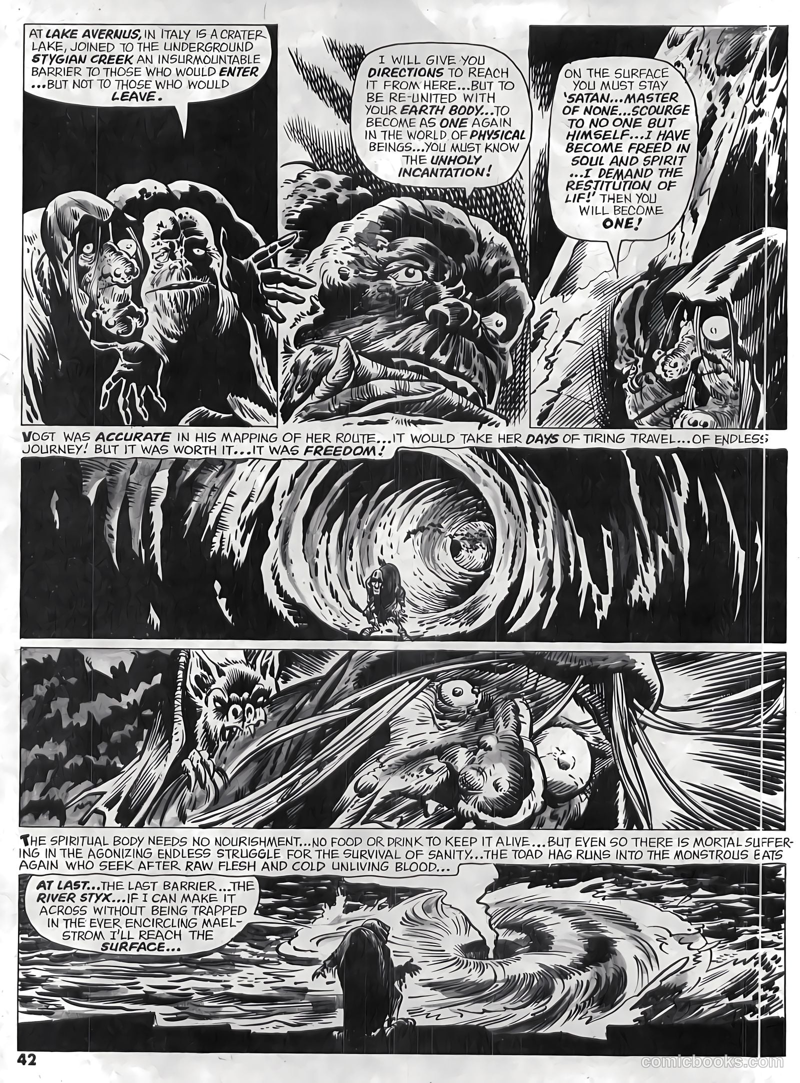 Nightmare #4 (1971) — page 42 of 68