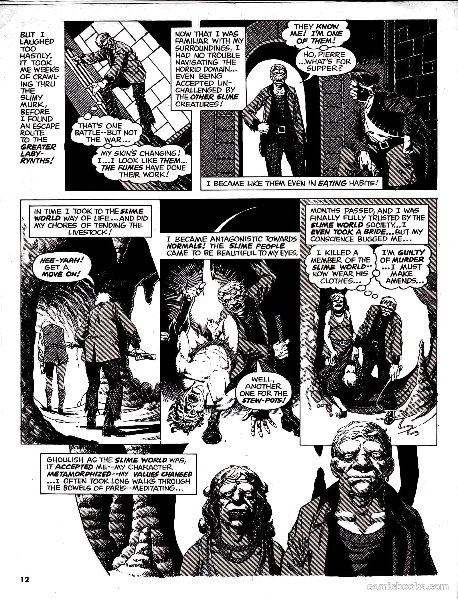 Nightmare #5 (1971) — page 12 of 60