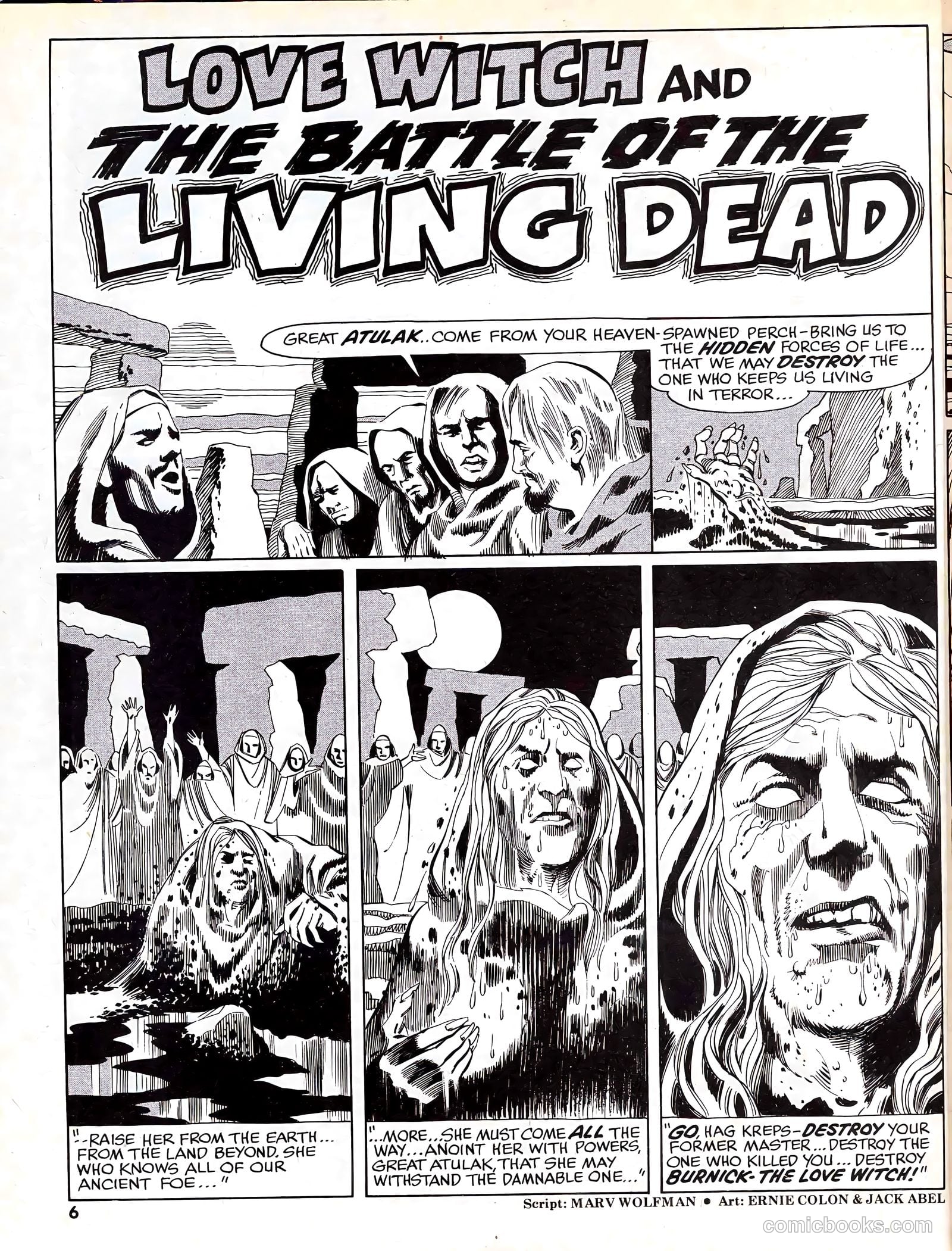 Nightmare #6 (1971) — page 6 of 67