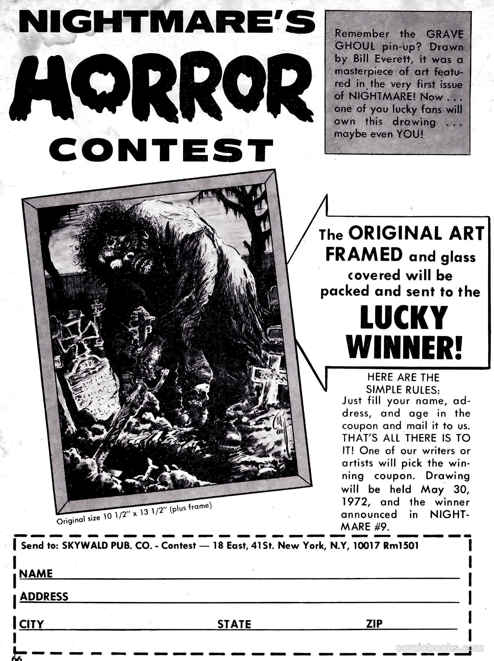 Nightmare #7 (1972) — page 65 of 67
