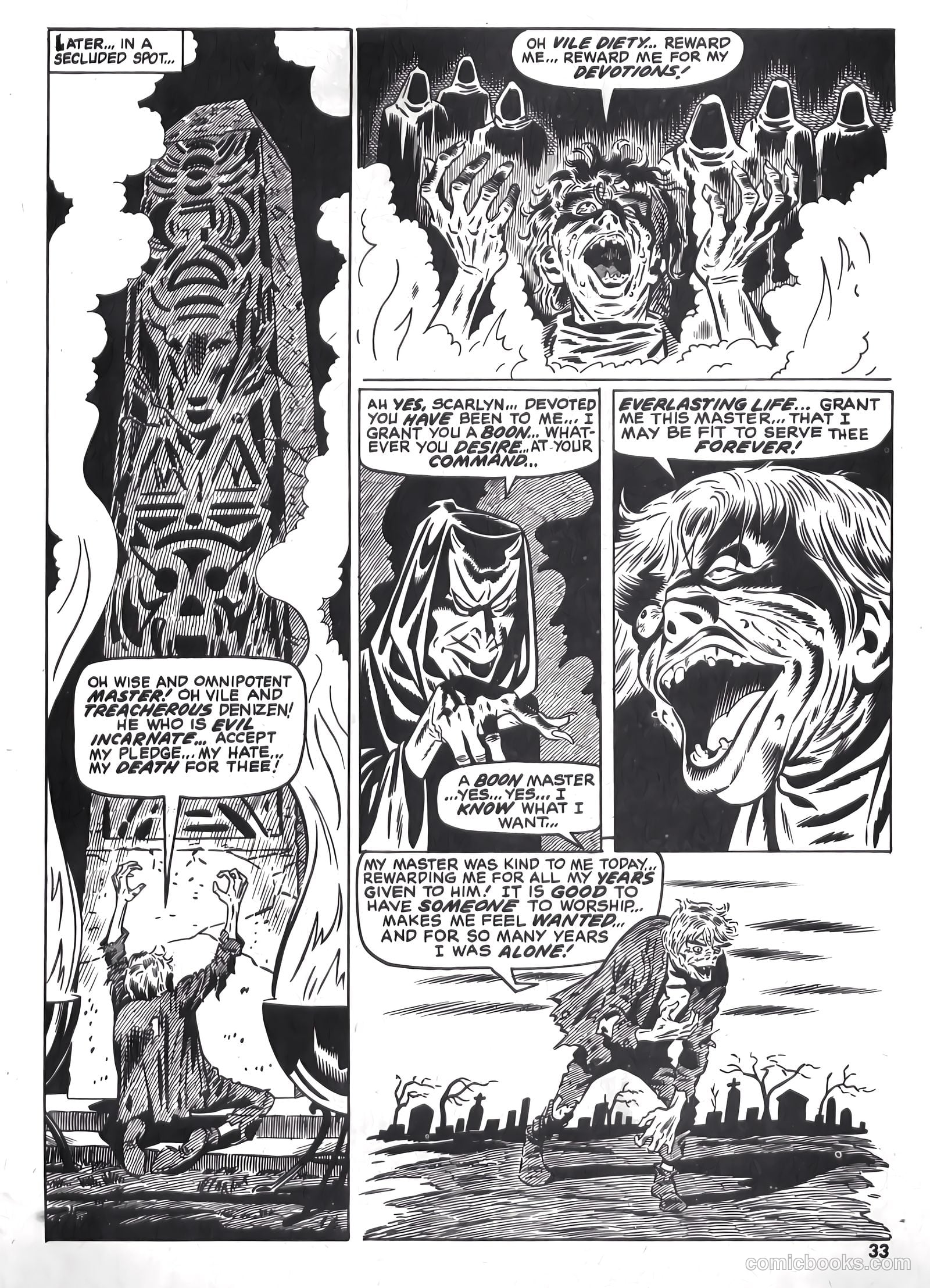 Nightmare #8 (1972) — page 33 of 68