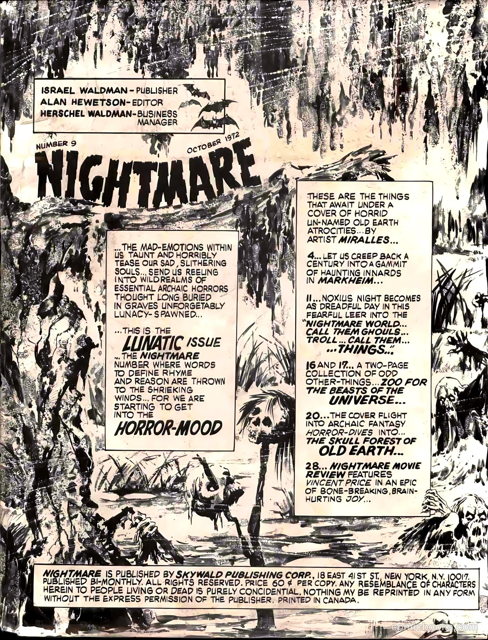 Nightmare #9 (1972) — page 2 of 68