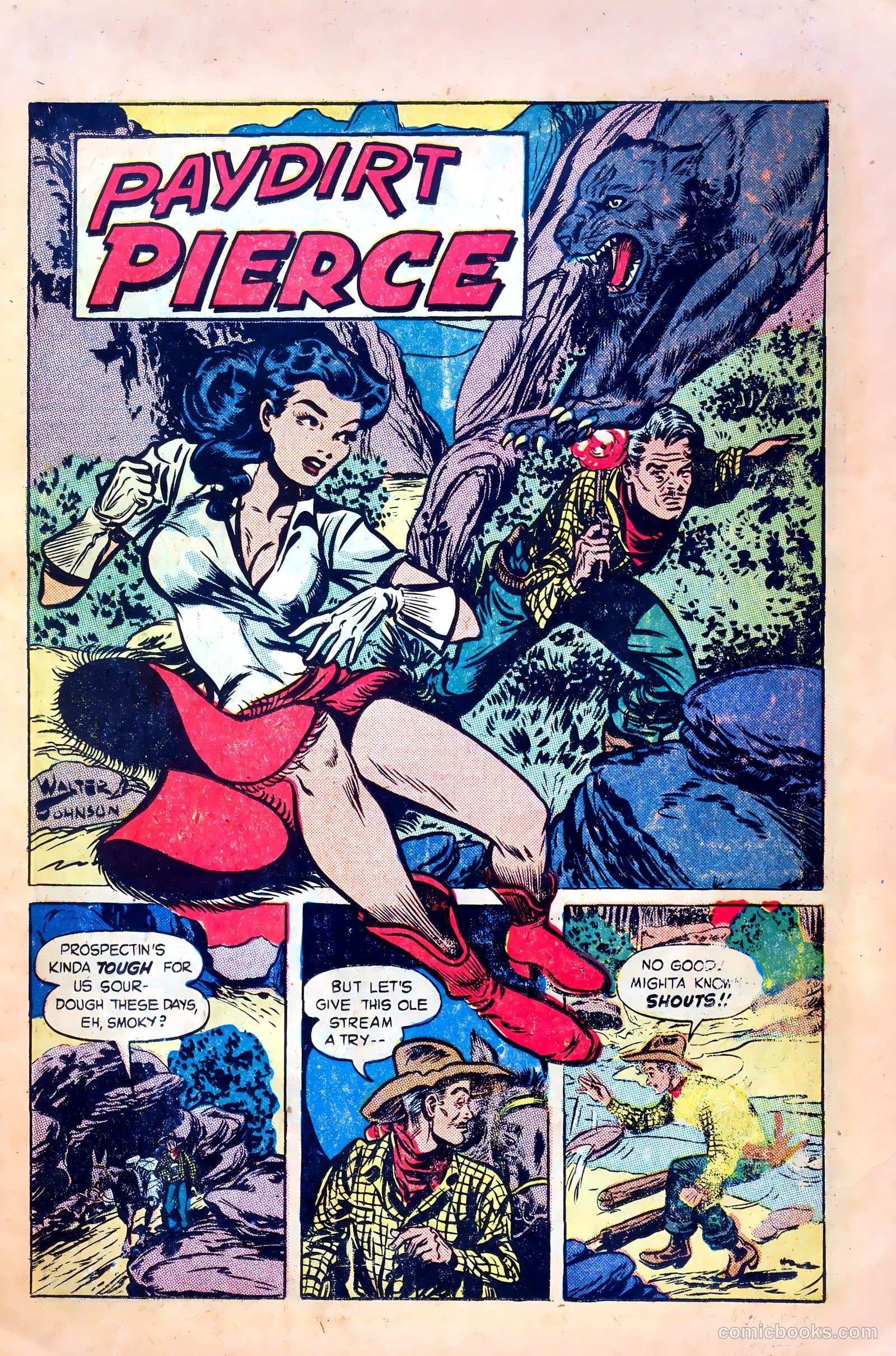 Northwest Mounties #1 (1948) — page 13 of 36