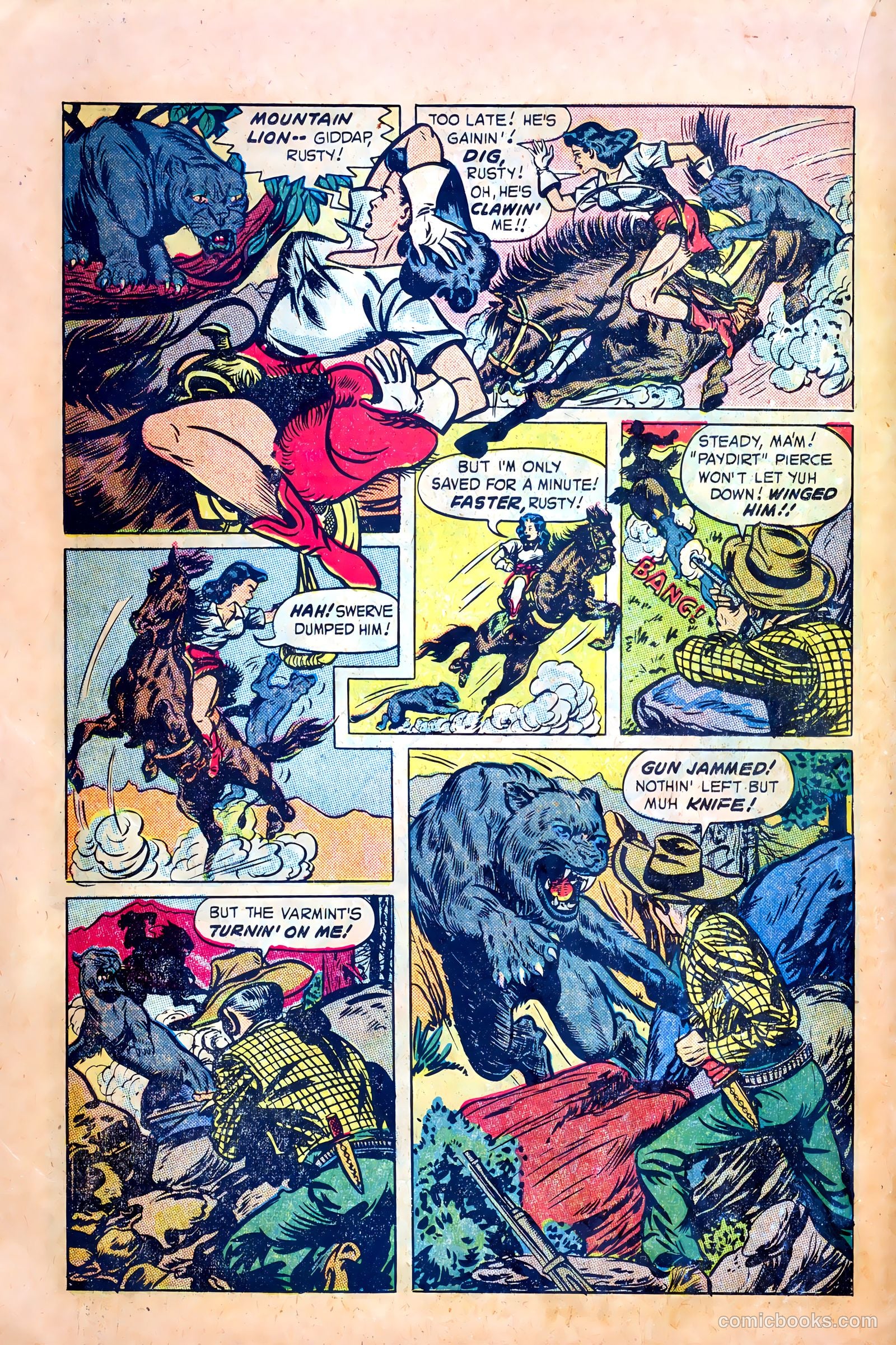 Northwest Mounties #1 (1948) — page 14 of 36