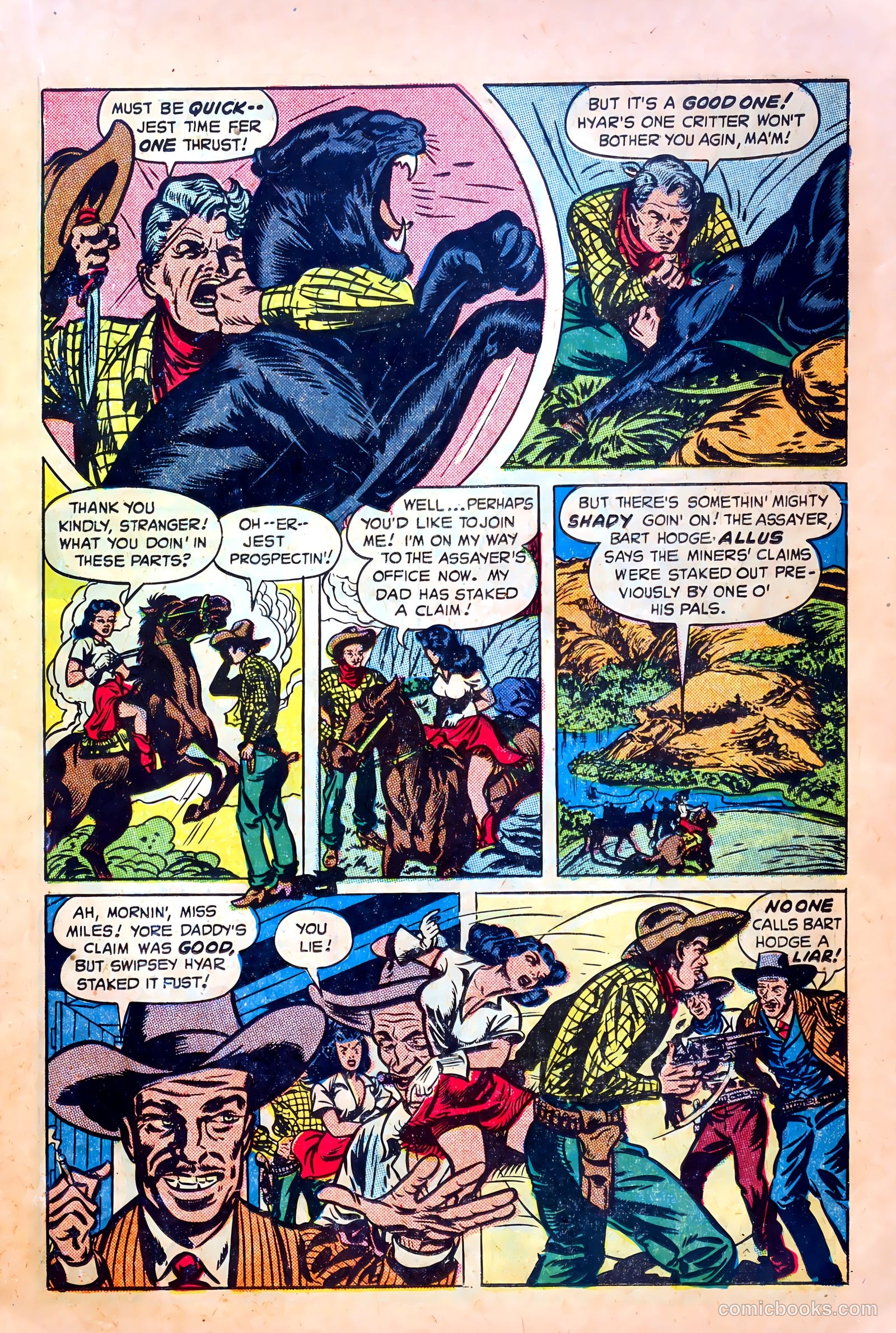 Northwest Mounties #1 (1948) — page 15 of 36