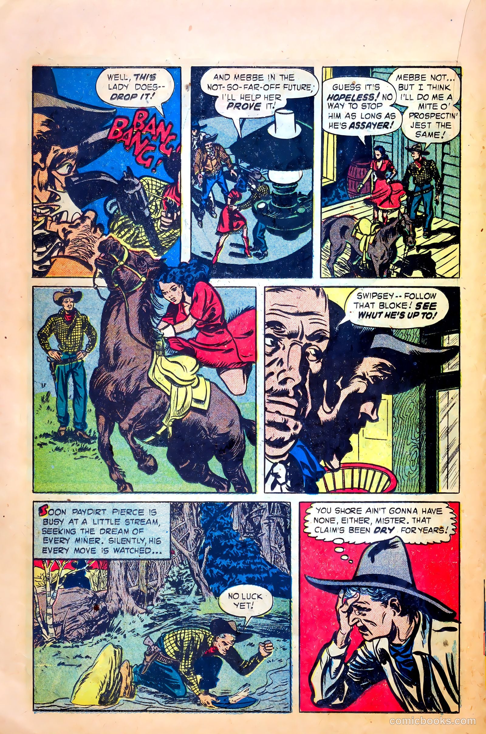 Northwest Mounties #1 (1948) — page 16 of 36