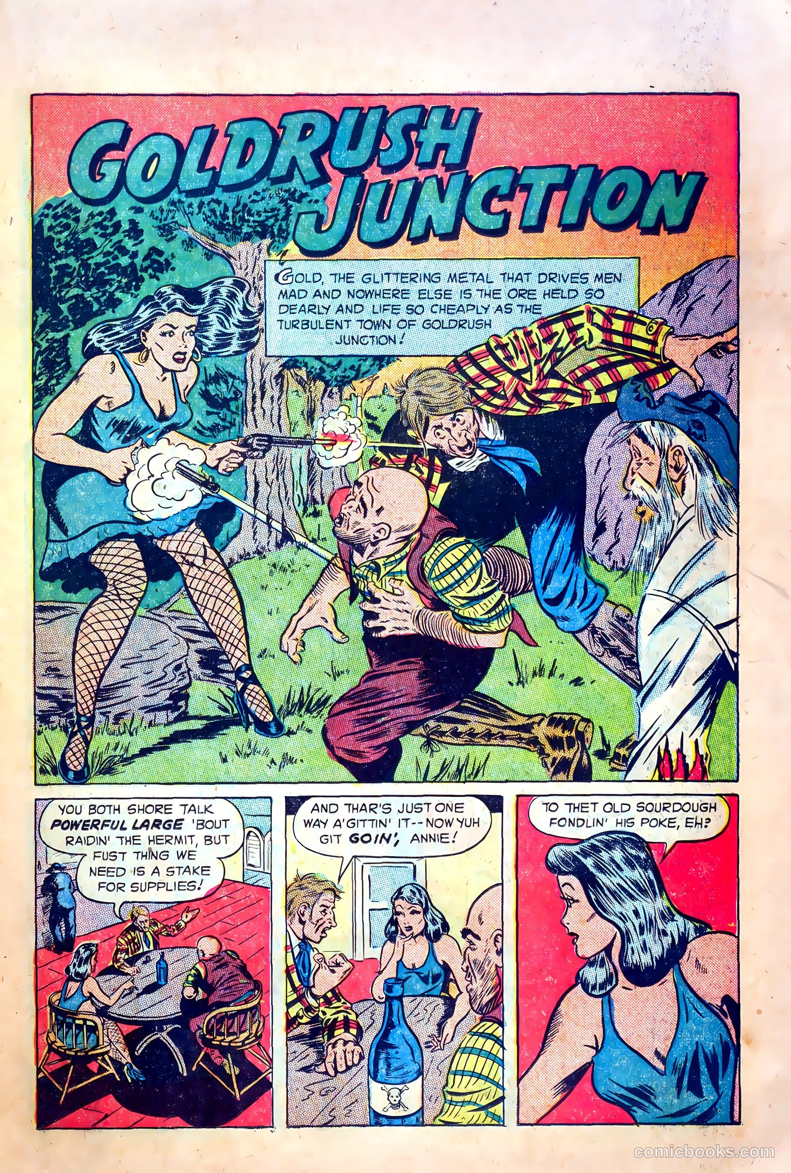 Northwest Mounties #1 (1948) — page 19 of 36