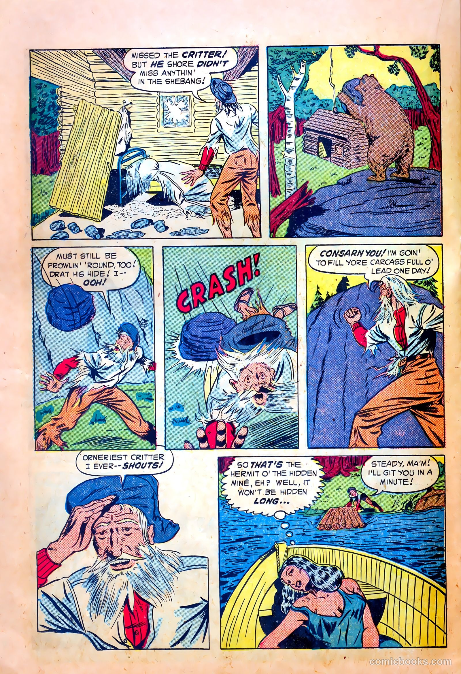 Northwest Mounties #1 (1948) — page 22 of 36