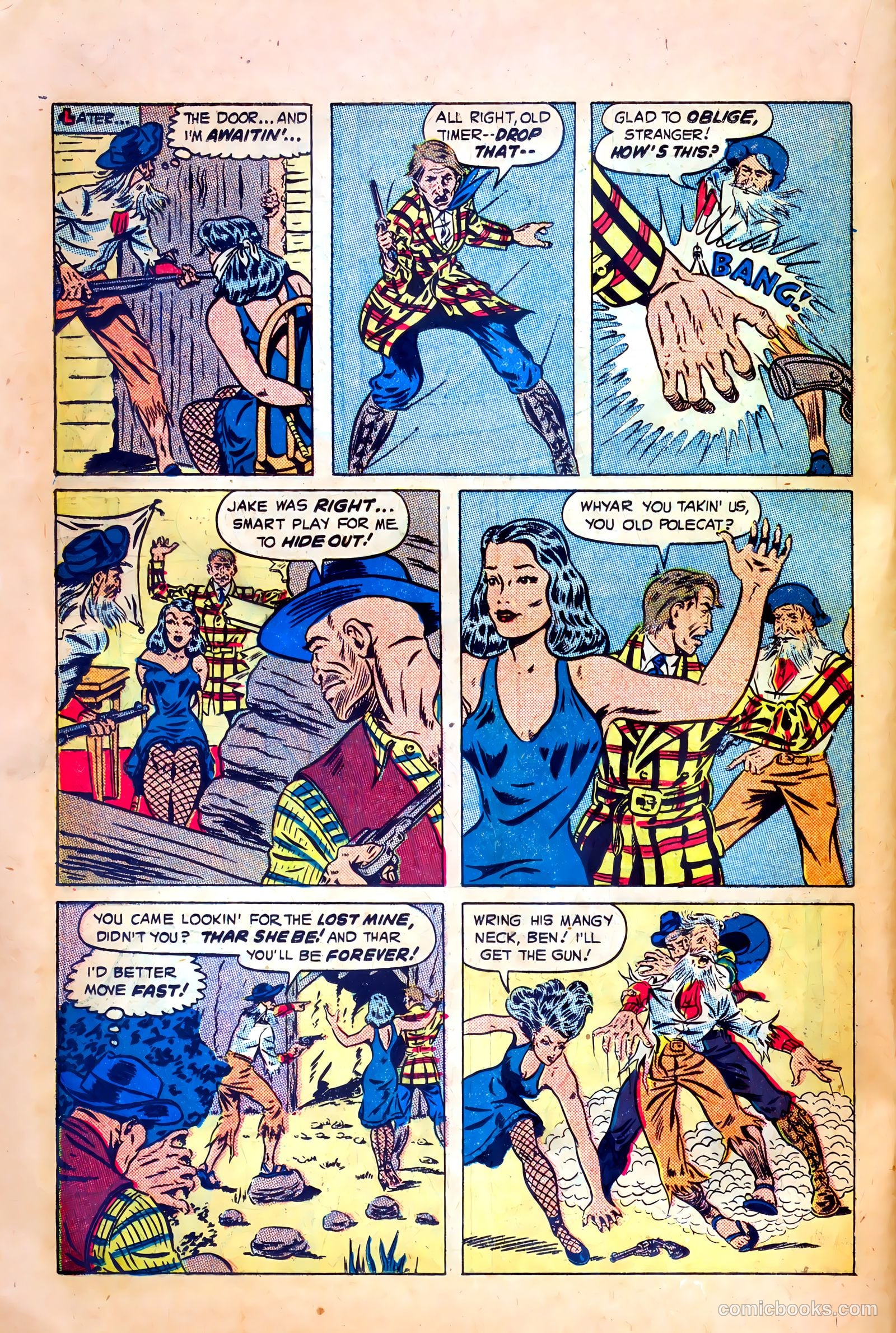 Northwest Mounties #1 (1948) — page 24 of 36