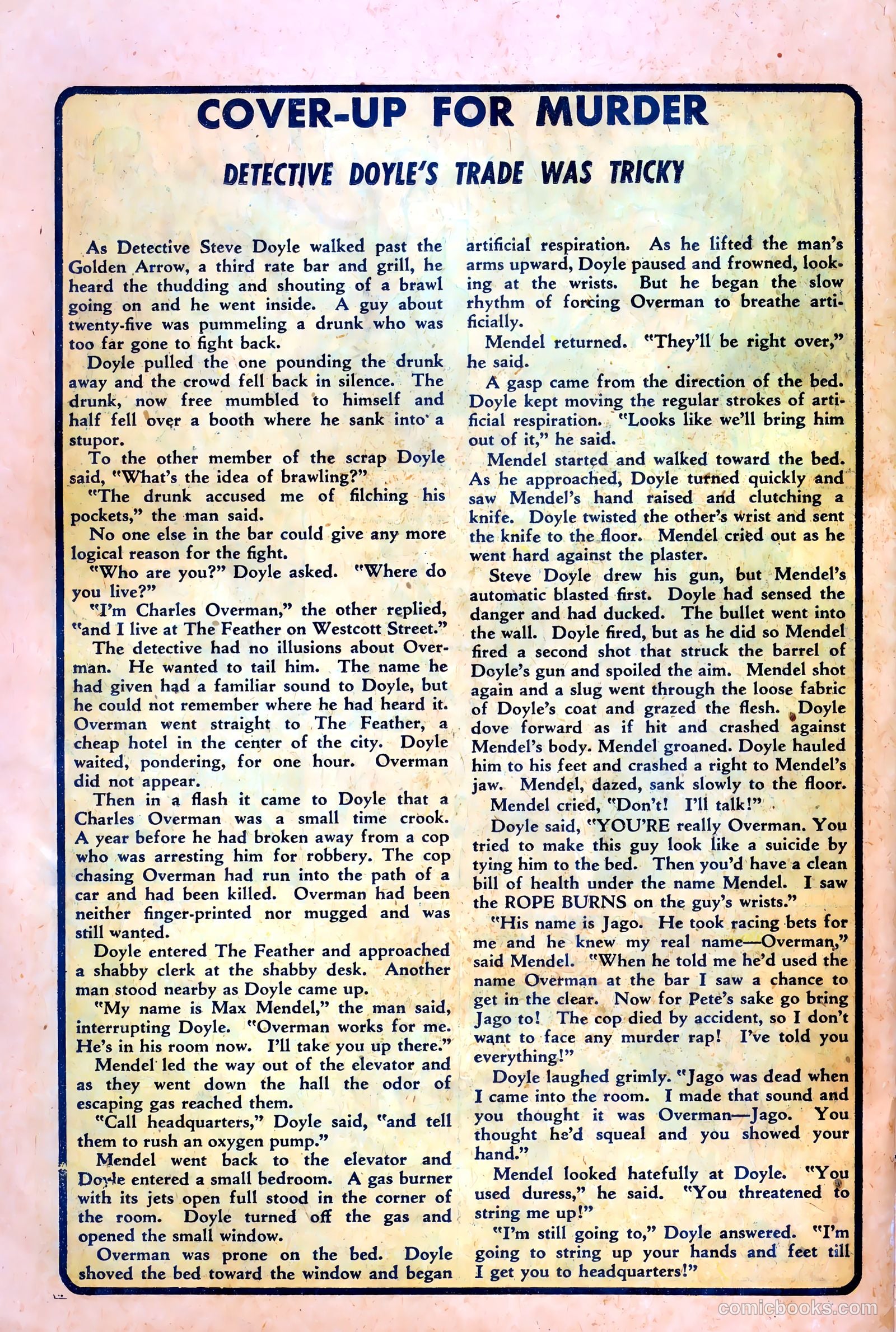Northwest Mounties #1 (1948) — page 26 of 36