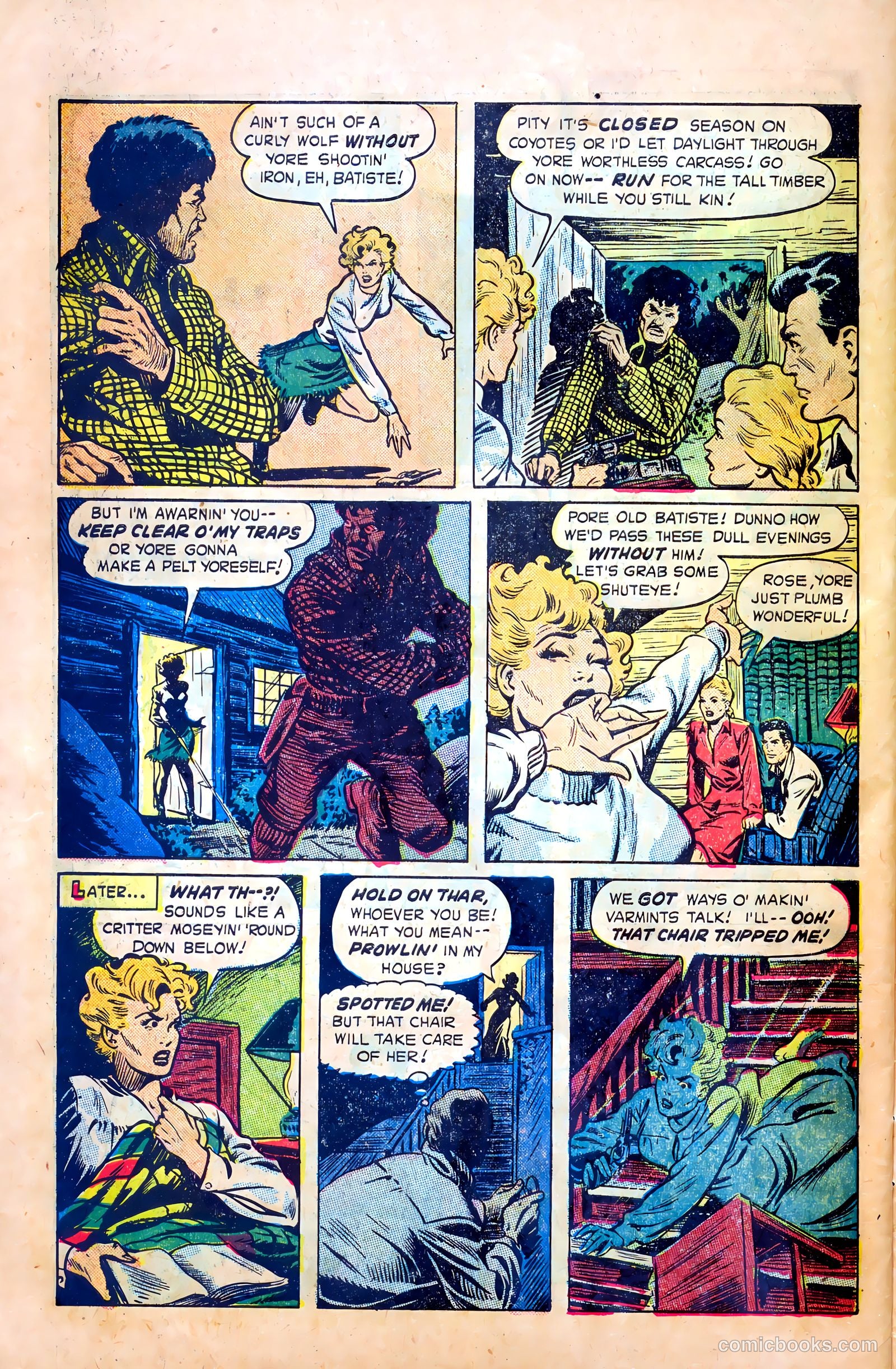 Northwest Mounties #1 (1948) — page 30 of 36