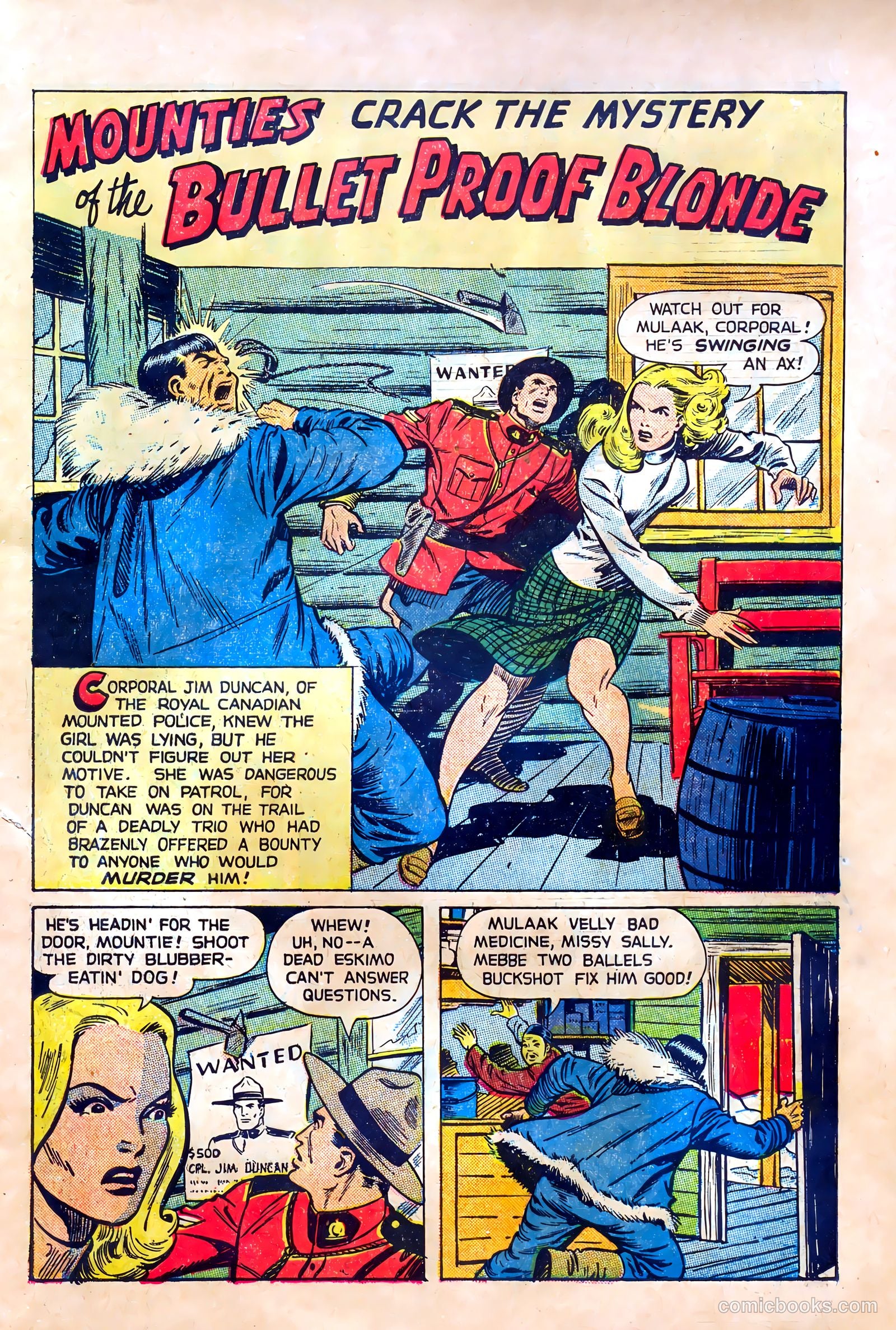 Northwest Mounties #2 (1949) — page 3 of 36