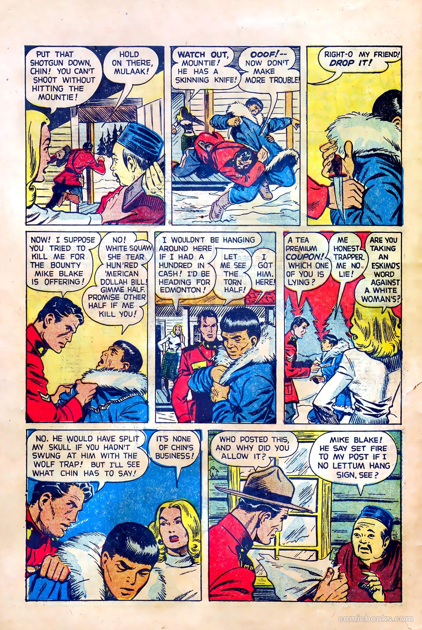 Northwest Mounties #2 (1949) — page 4 of 36