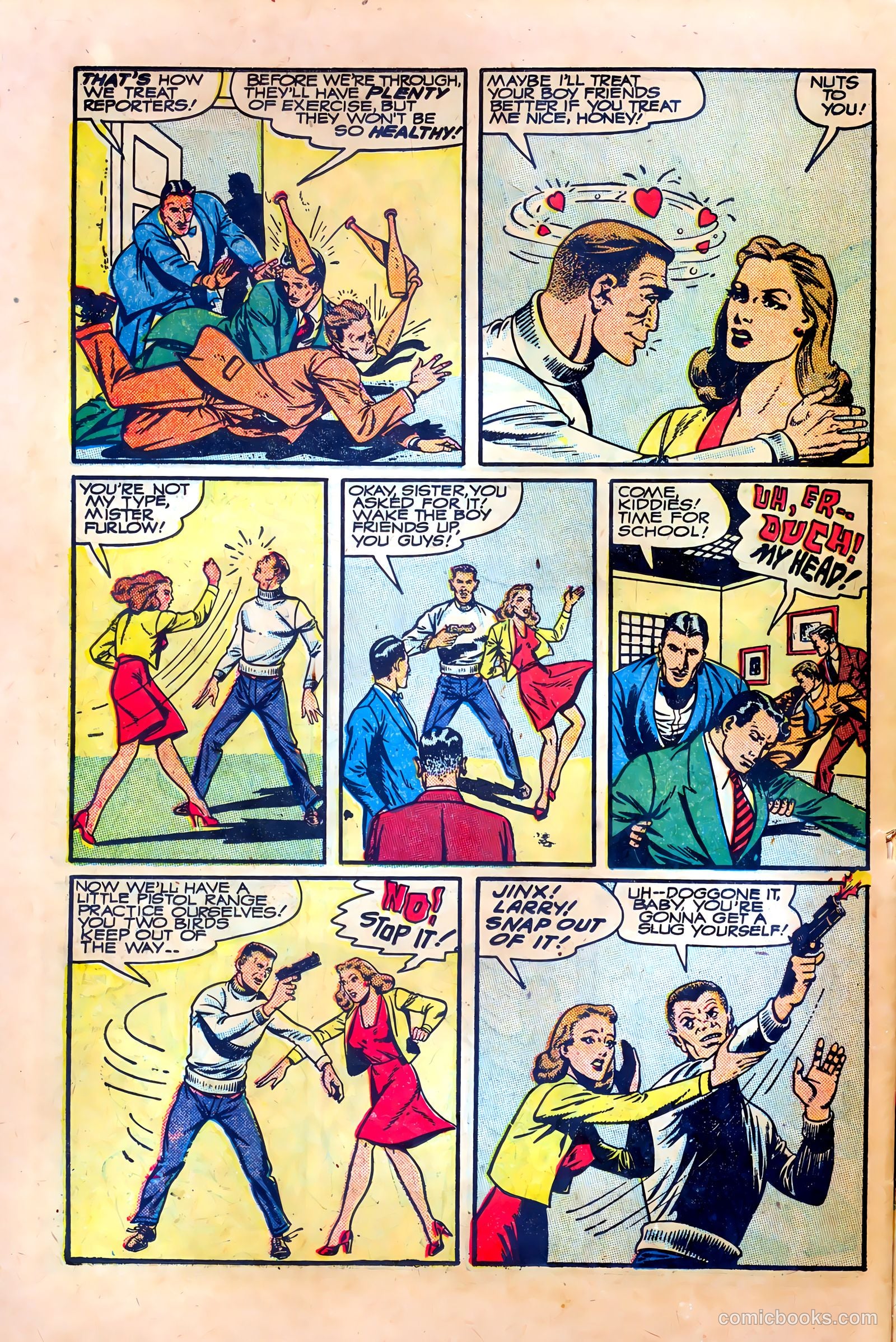 Northwest Mounties #2 (1949) — page 24 of 36