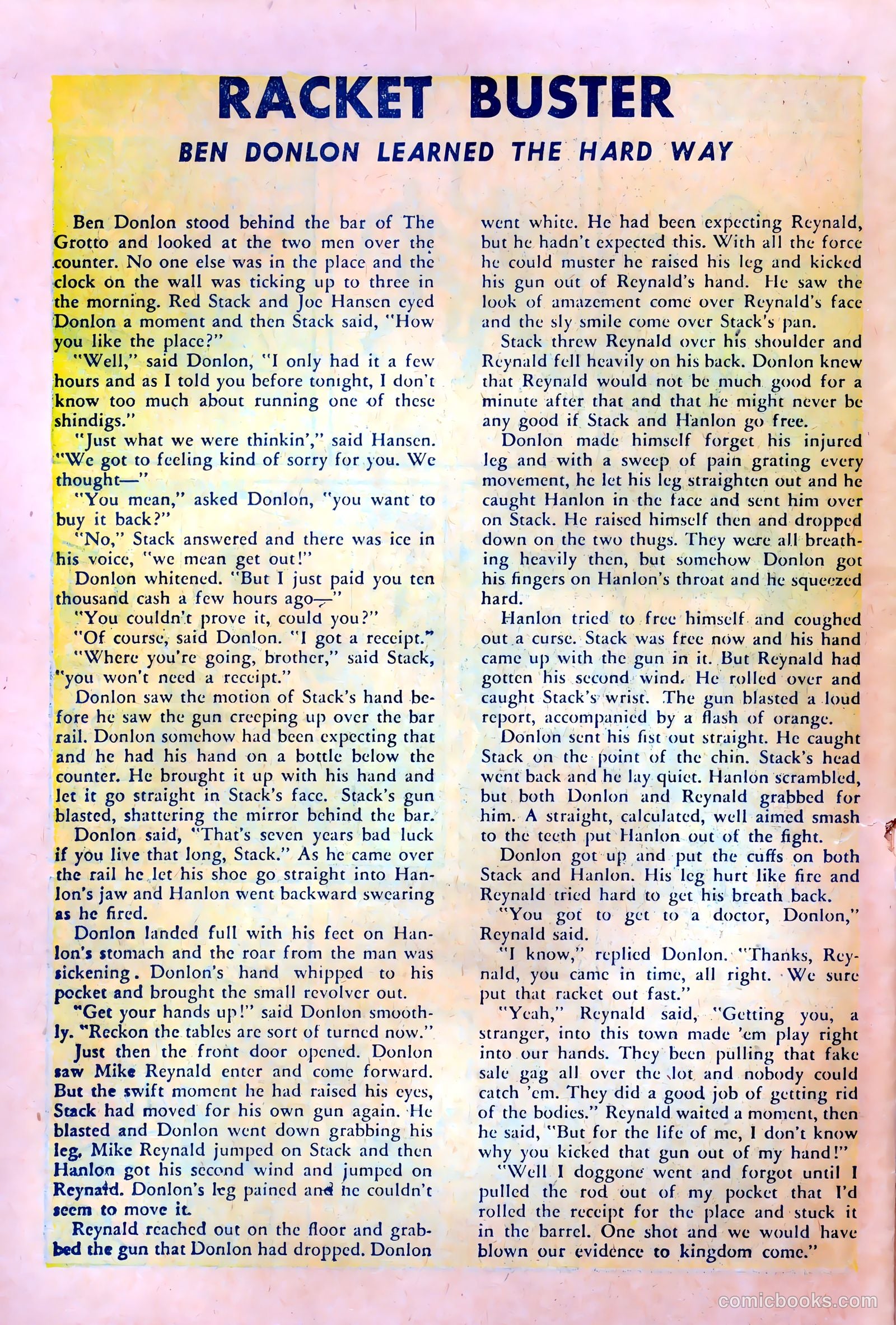 Northwest Mounties #2 (1949) — page 26 of 36
