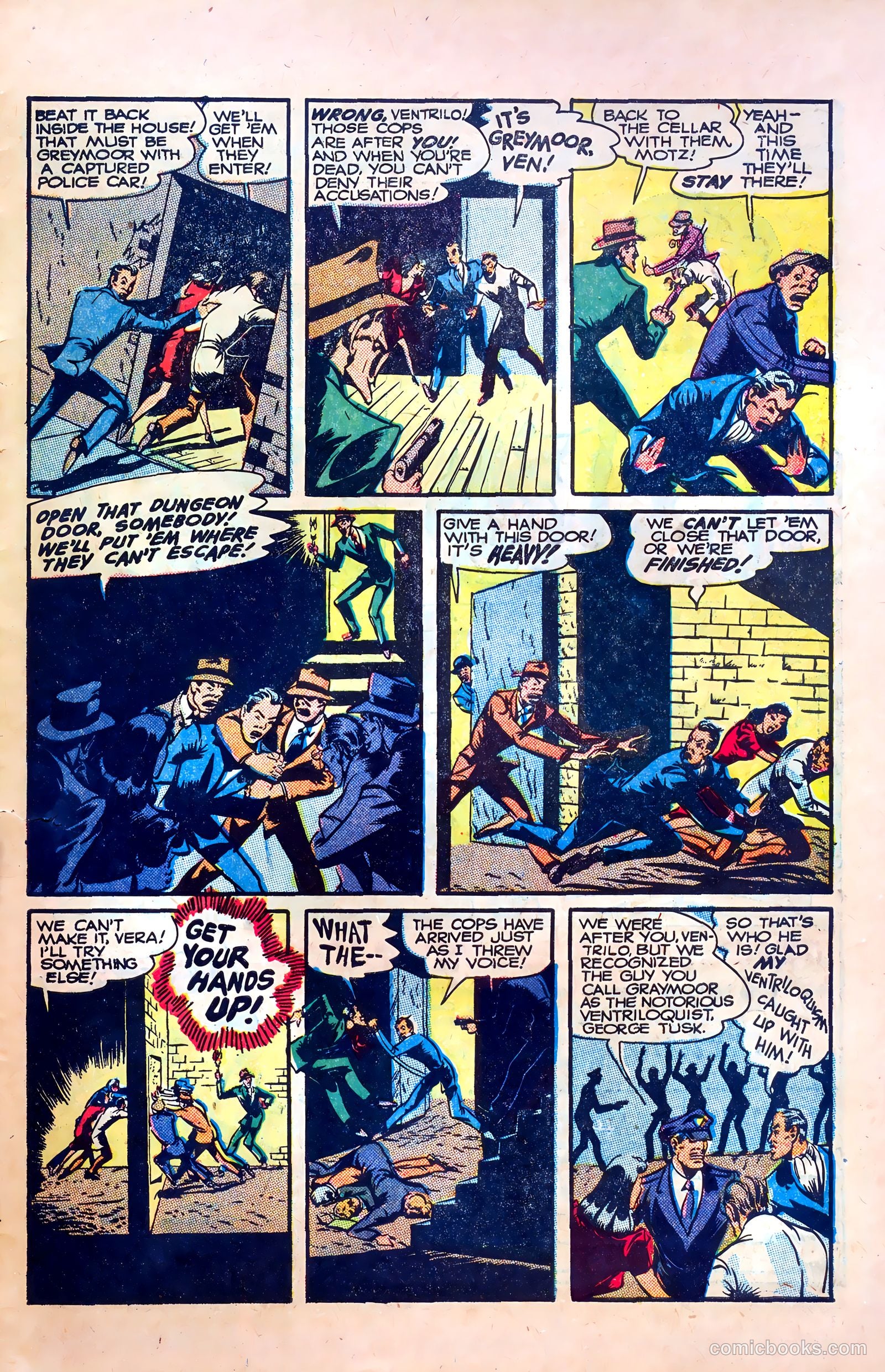 Northwest Mounties #2 (1949) — page 33 of 36