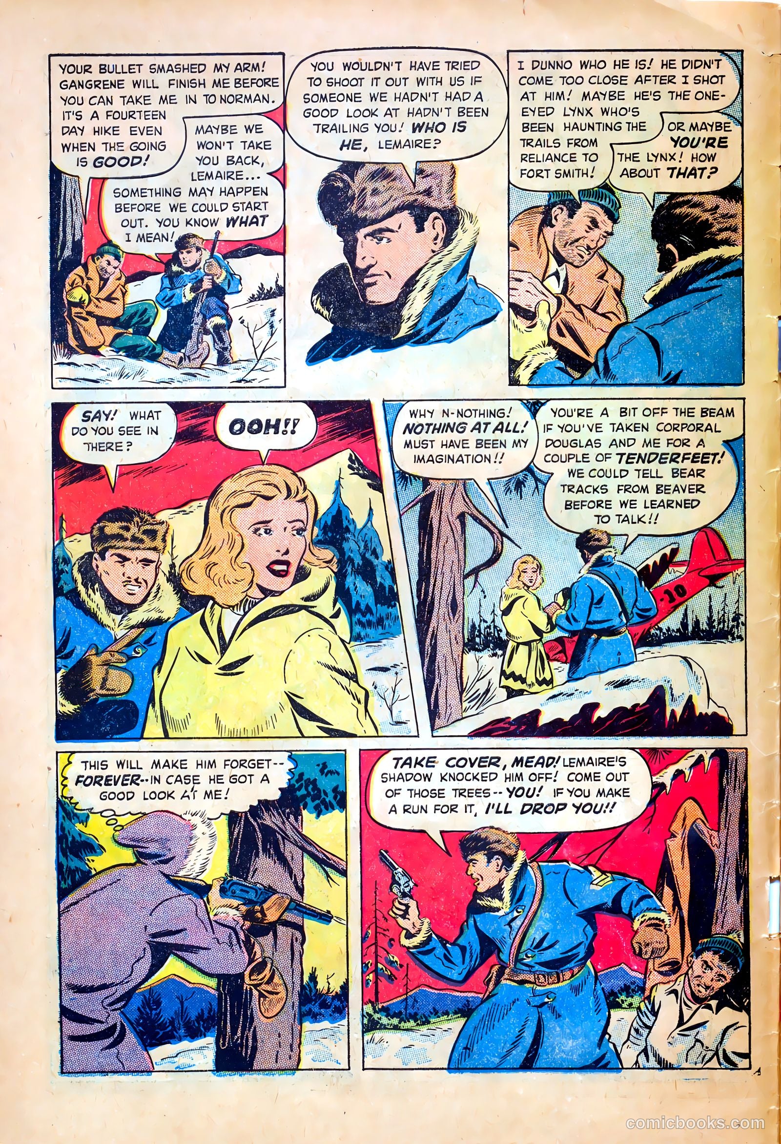 Northwest Mounties #3 (1949) — page 4 of 36