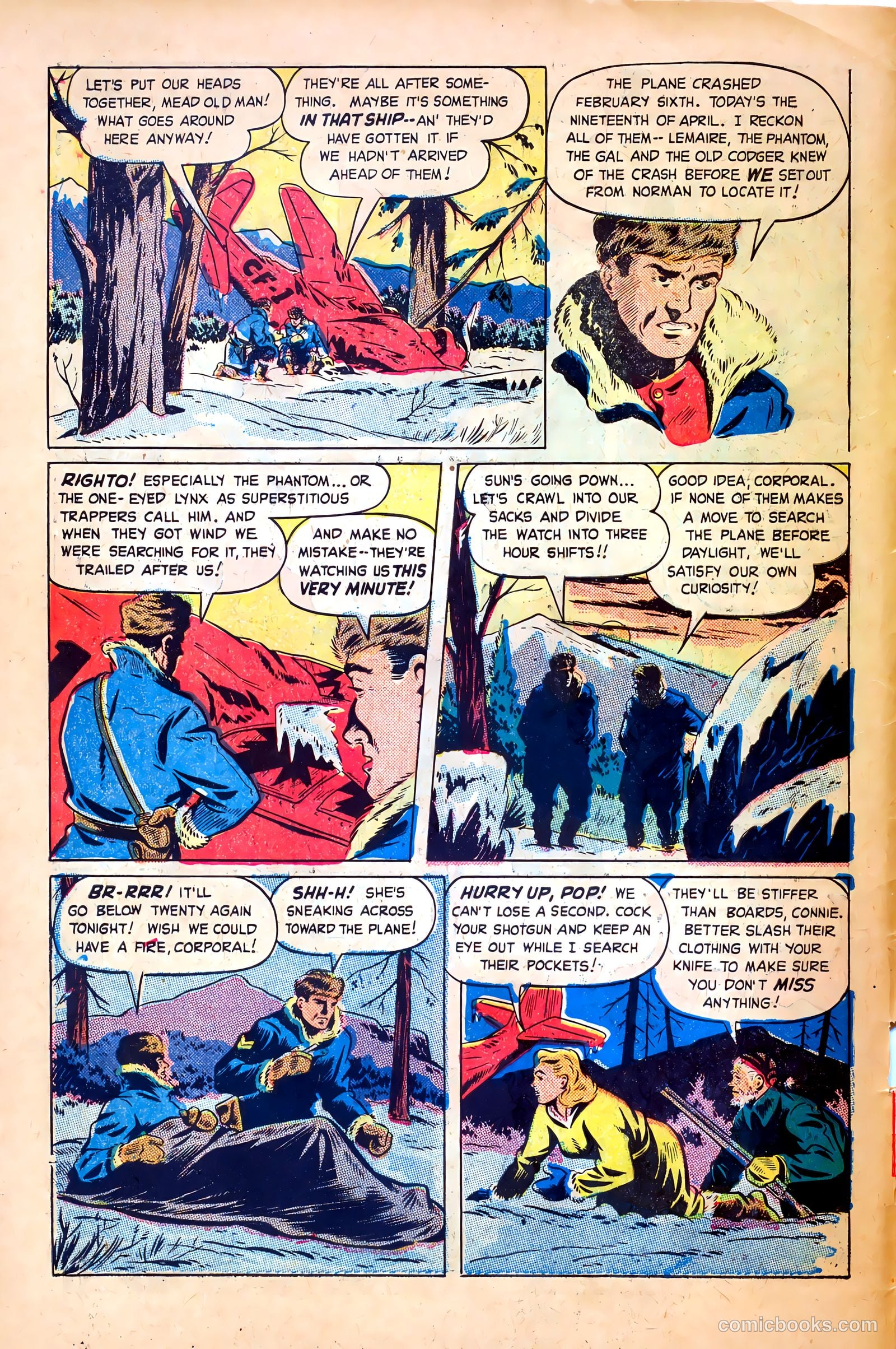Northwest Mounties #3 (1949) — page 6 of 36