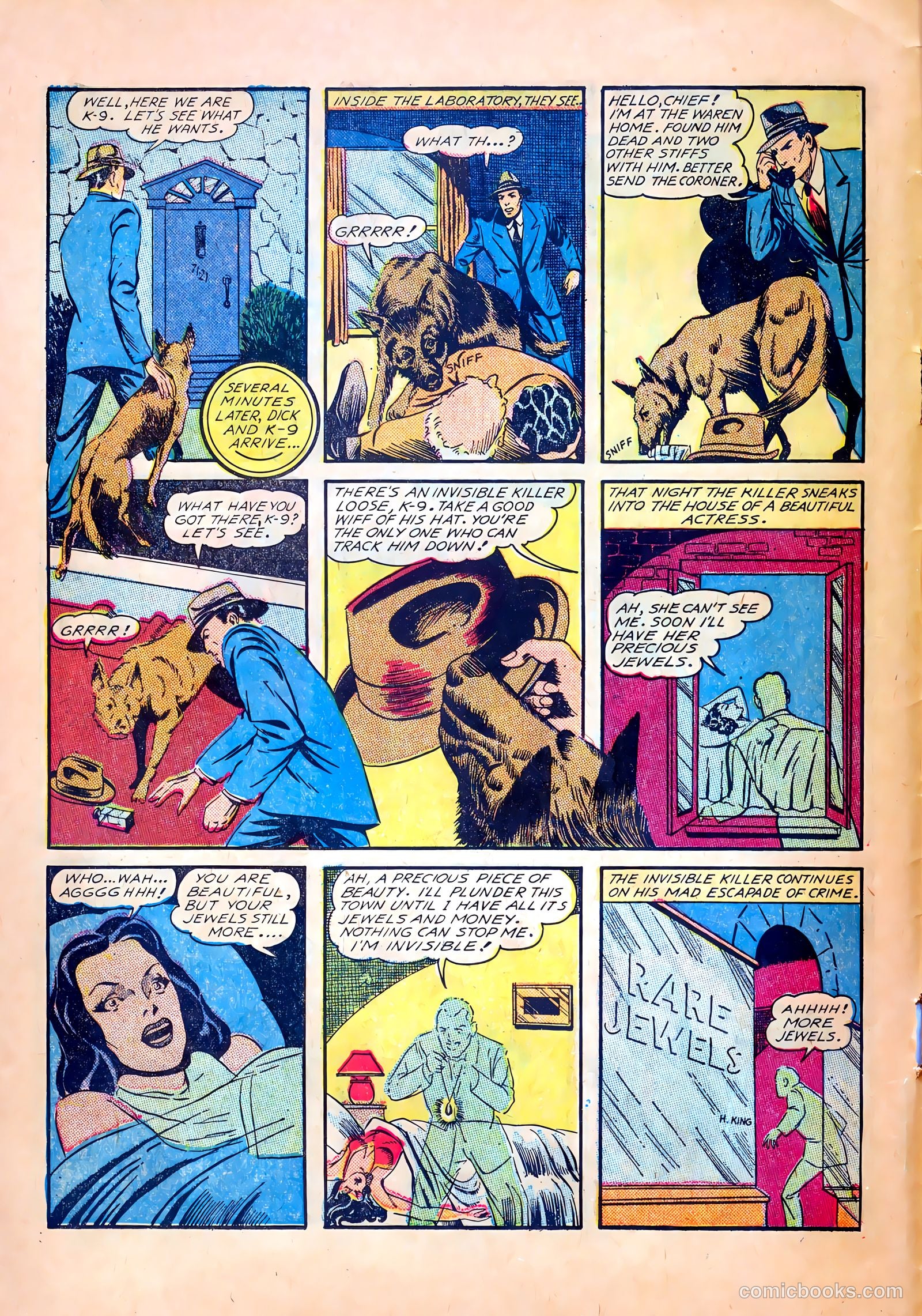 Northwest Mounties #3 (1949) — page 12 of 36