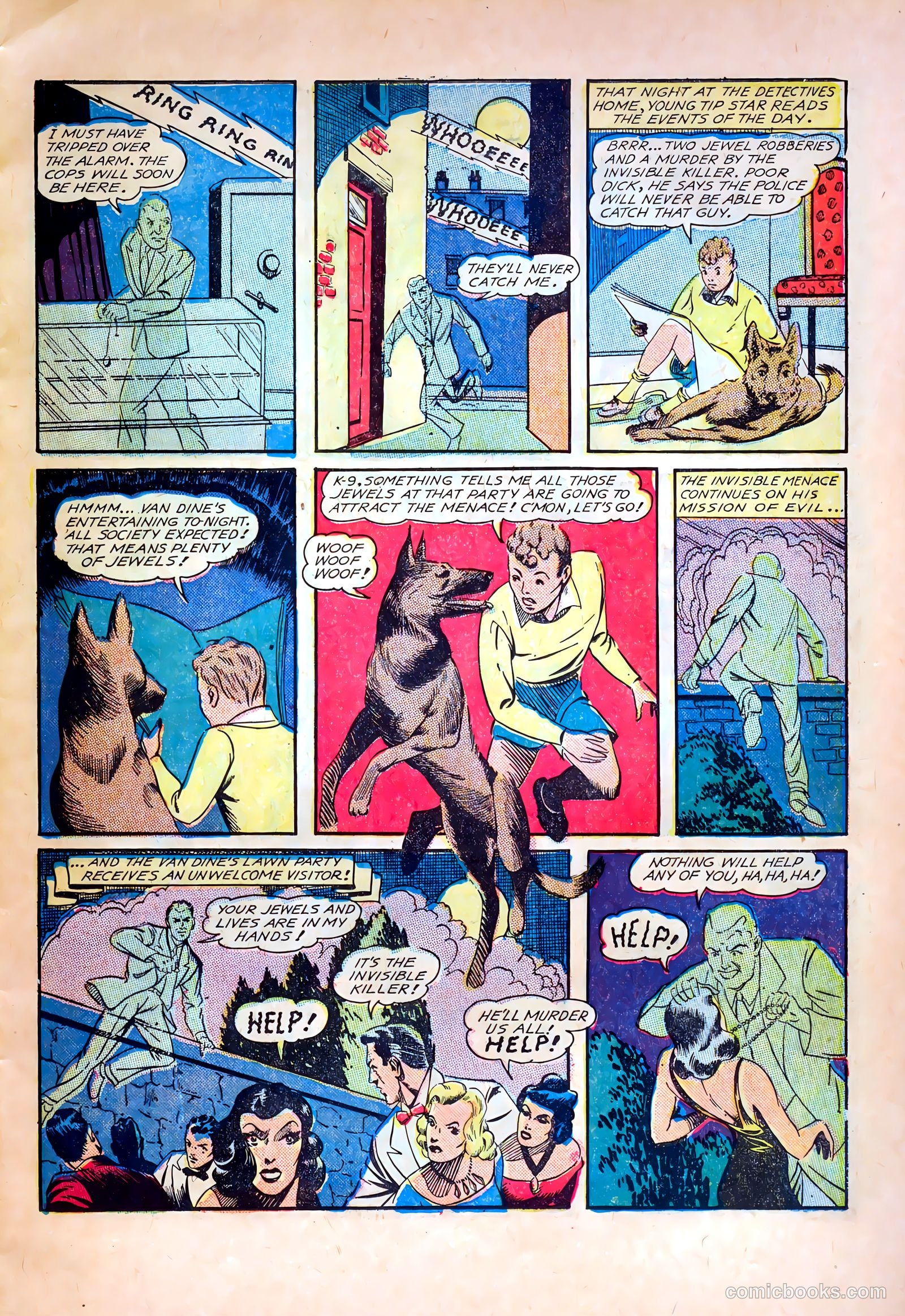 Northwest Mounties #3 (1949) — page 13 of 36