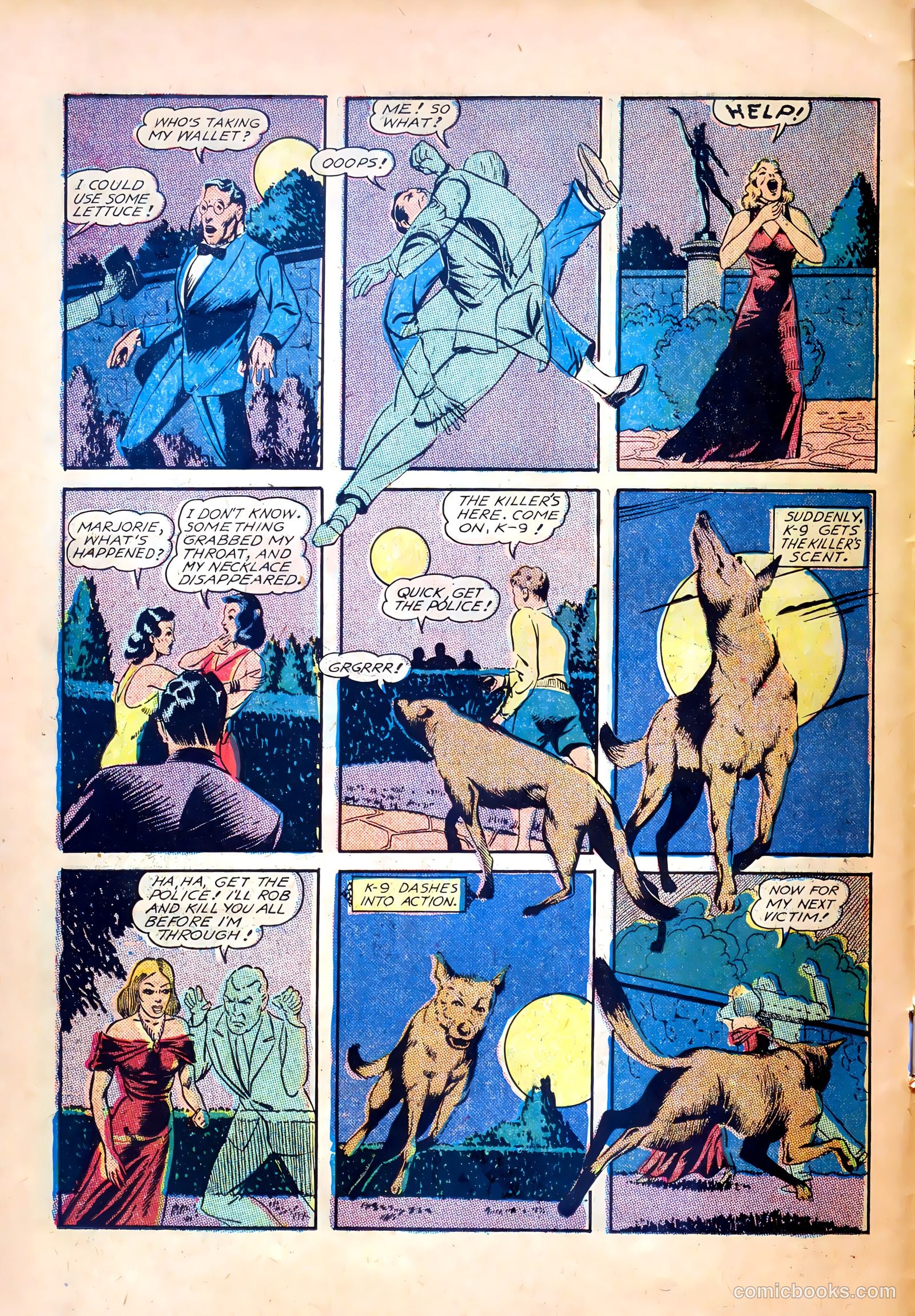 Northwest Mounties #3 (1949) — page 14 of 36