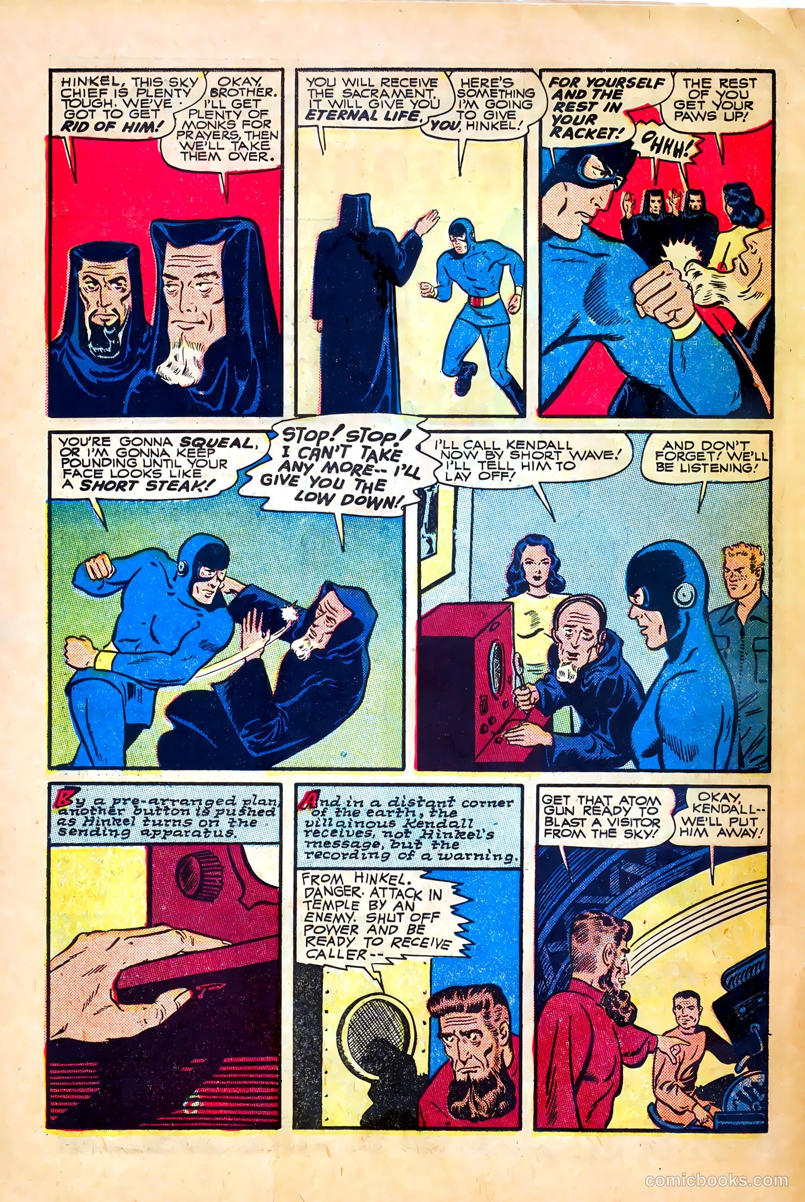 Northwest Mounties #3 (1949) — page 20 of 36