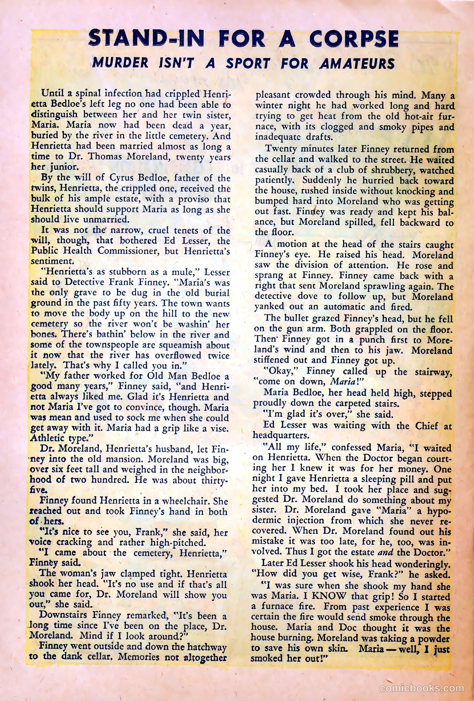Northwest Mounties #3 (1949) — page 24 of 36