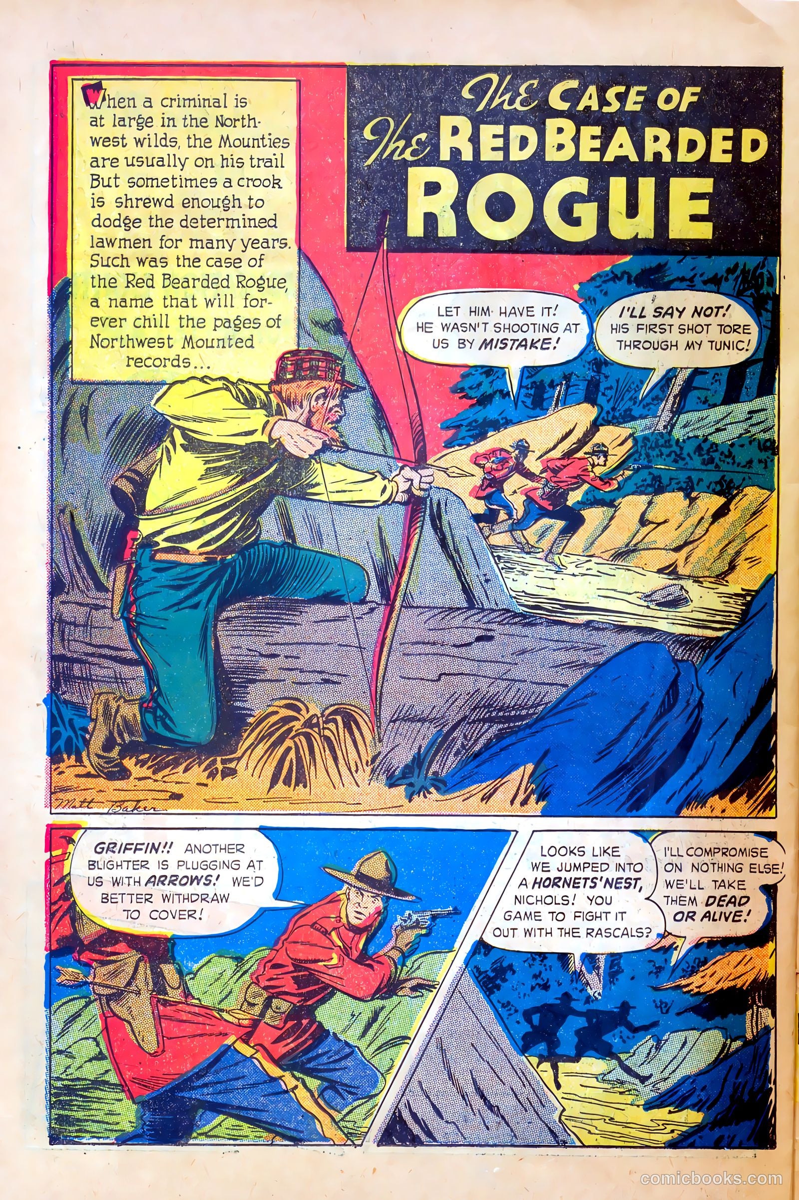 Northwest Mounties #3 (1949) — page 26 of 36