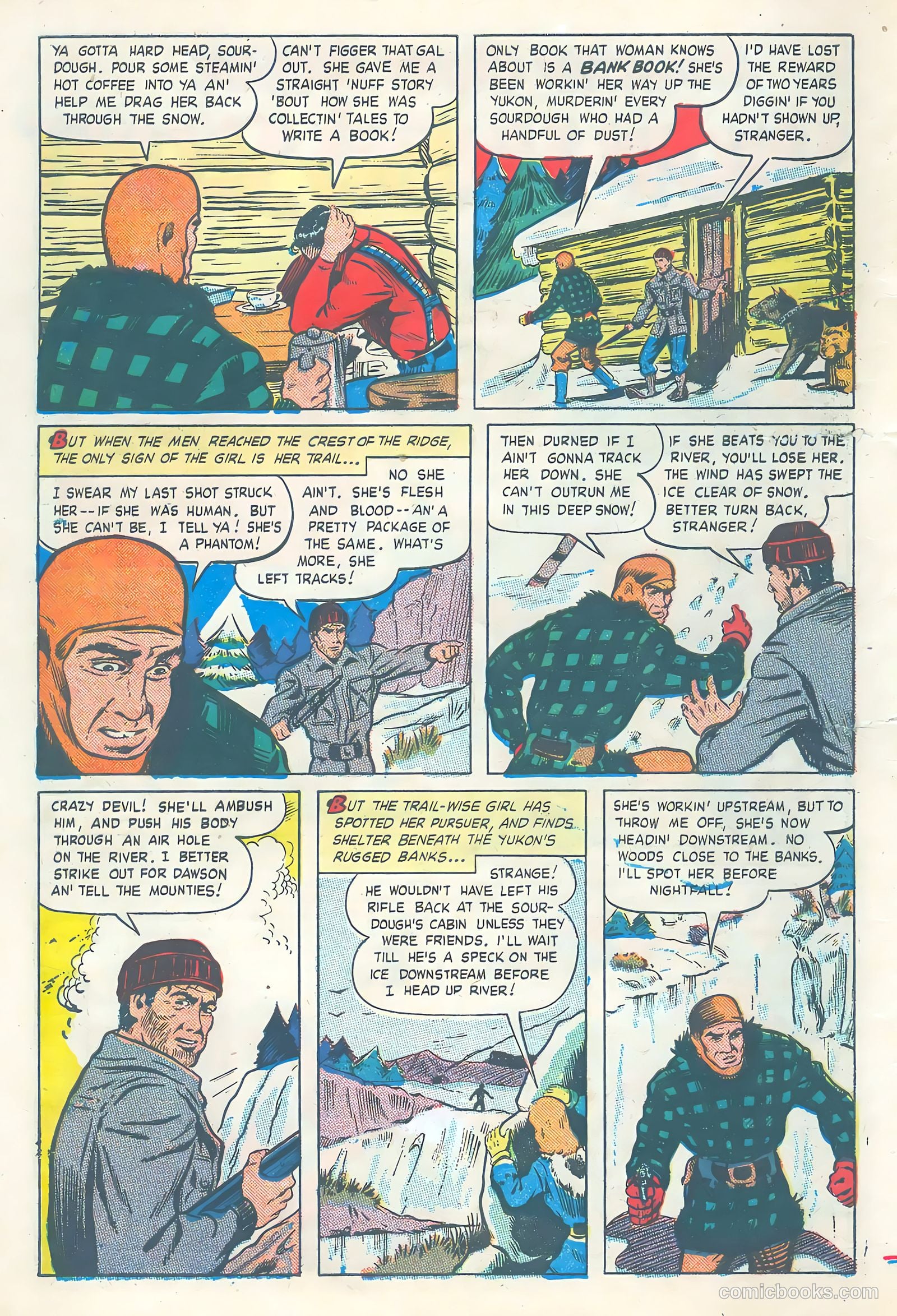 Northwest Mounties #4 (1949) — page 4 of 36