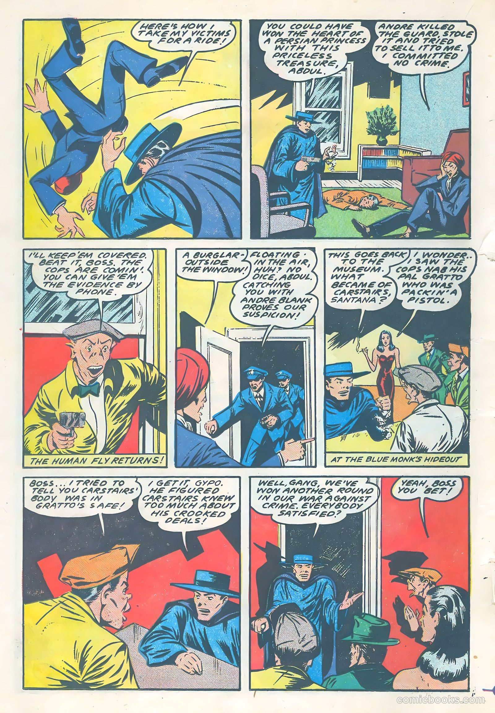 Northwest Mounties #4 (1949) — page 16 of 36