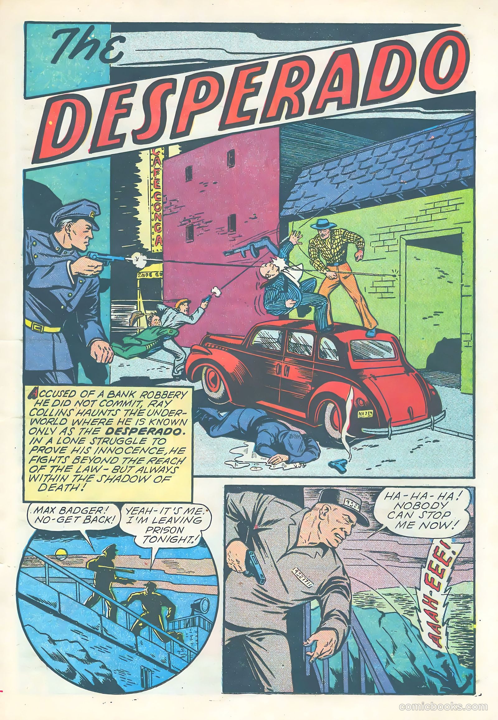 Northwest Mounties #4 (1949) — page 21 of 36
