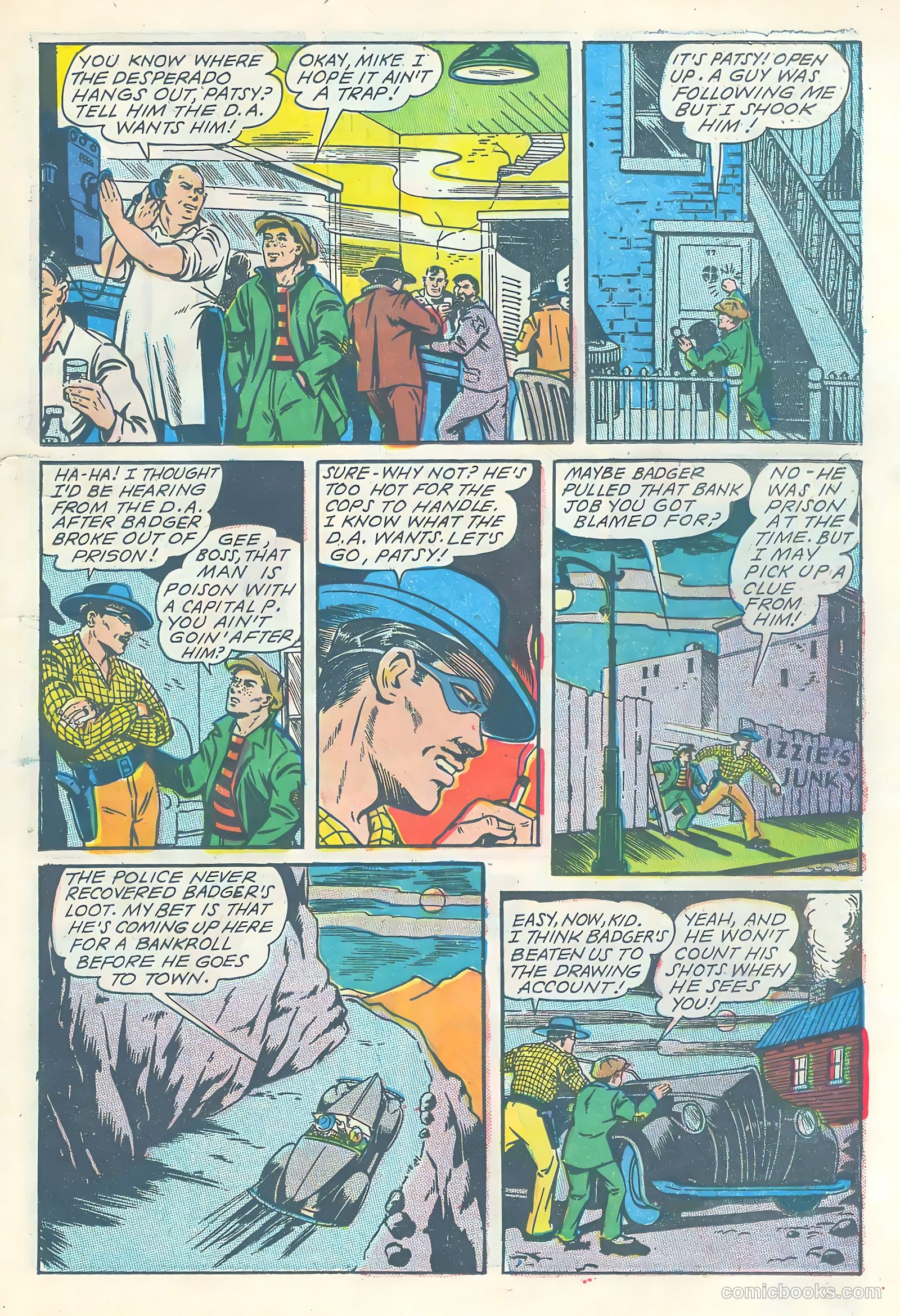 Northwest Mounties #4 (1949) — page 23 of 36