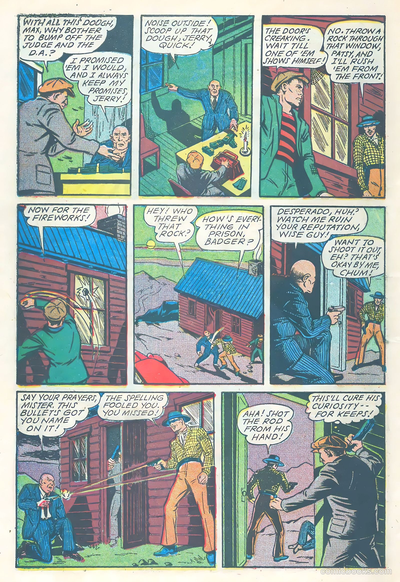 Northwest Mounties #4 (1949) — page 24 of 36
